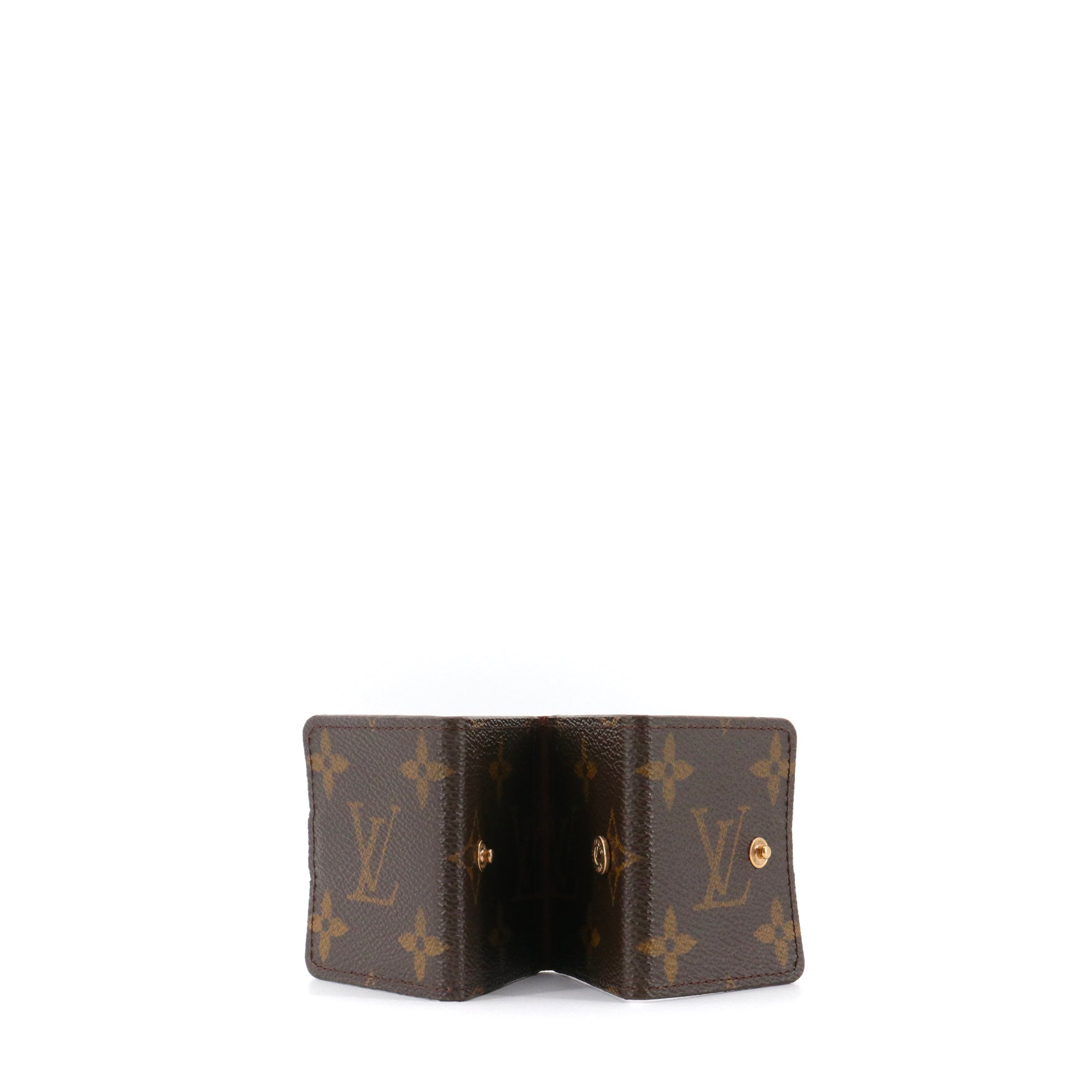 LOUIS VUITTON - Porte photos Louis Vuitton en toile enduite monogrammée