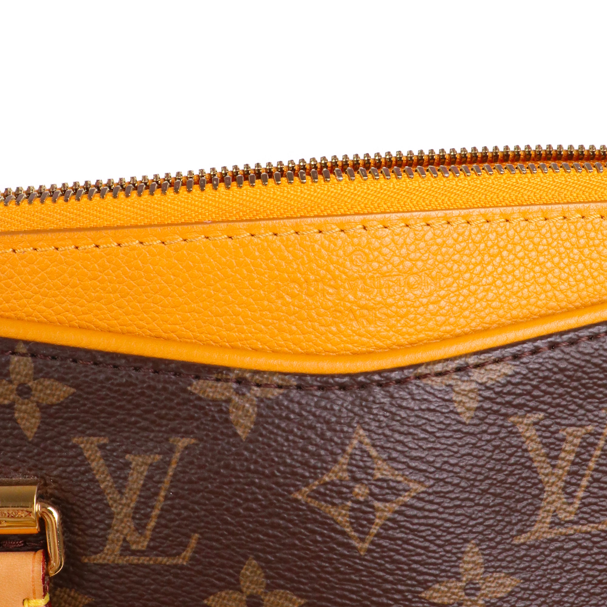 LOUIS VUITTON - Sac à main Pallas Louis Vuitton en toile monogrammée