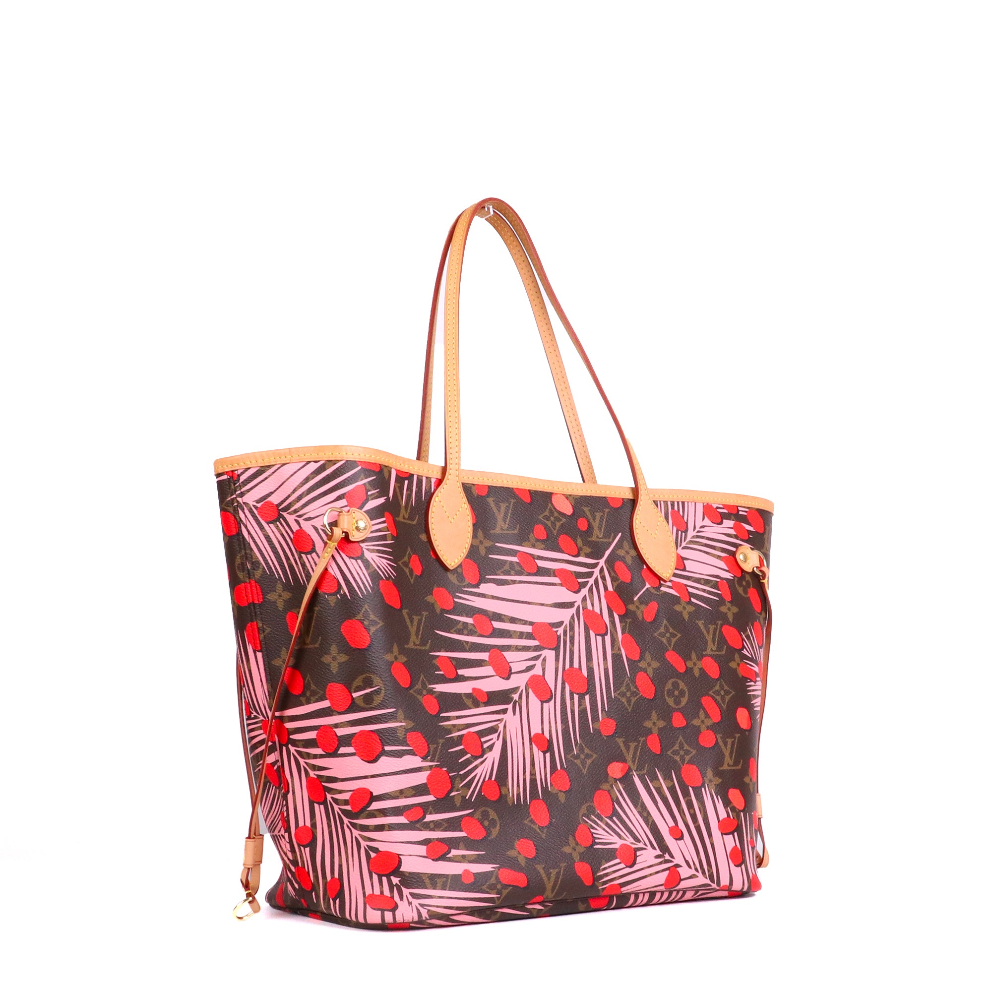 LOUIS VUITTON - Sac cabas Neverfull MM Louis Vuitton en toile monogrammée jungle