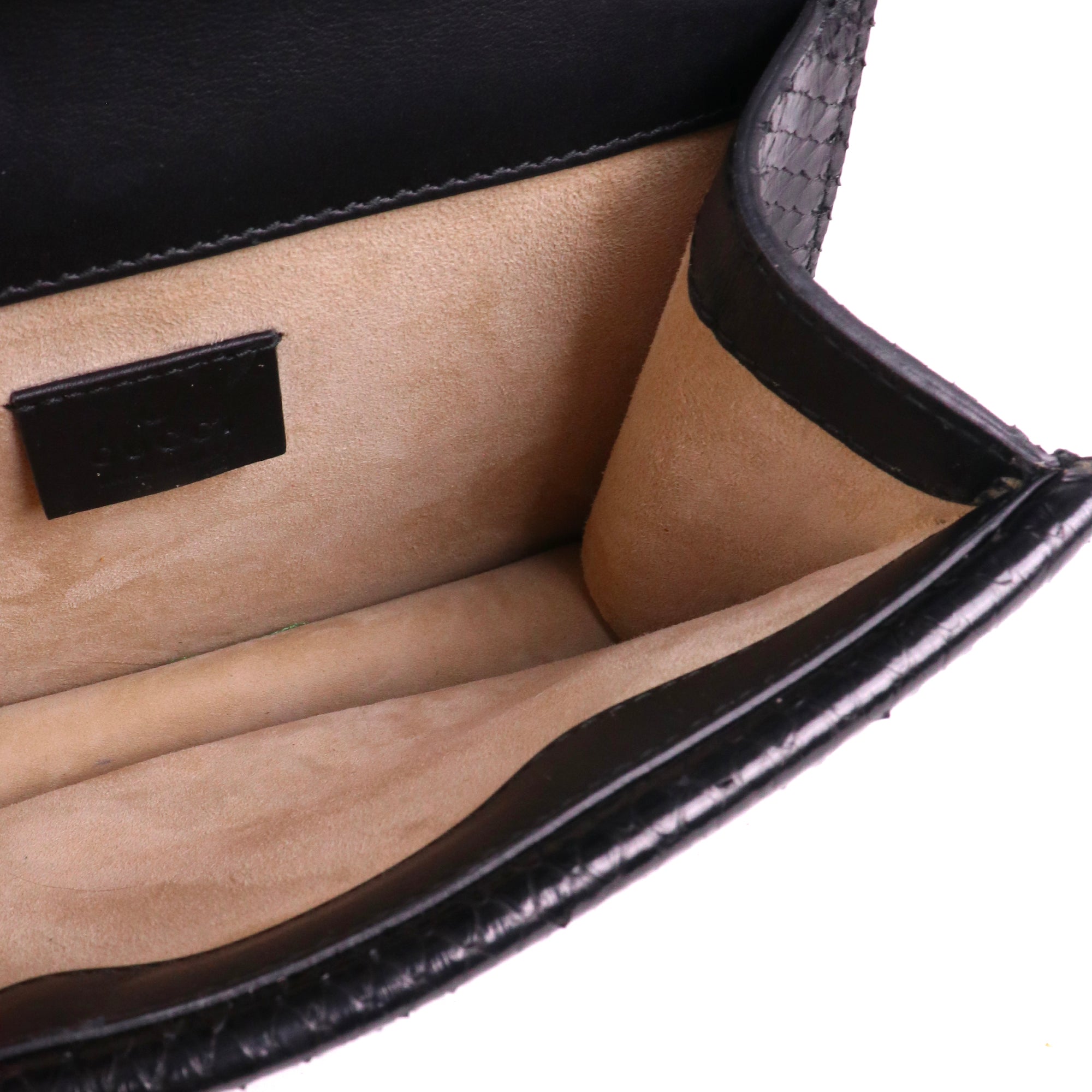 GUCCI - Sac à bandoulière Dionysus Gucci en python noir