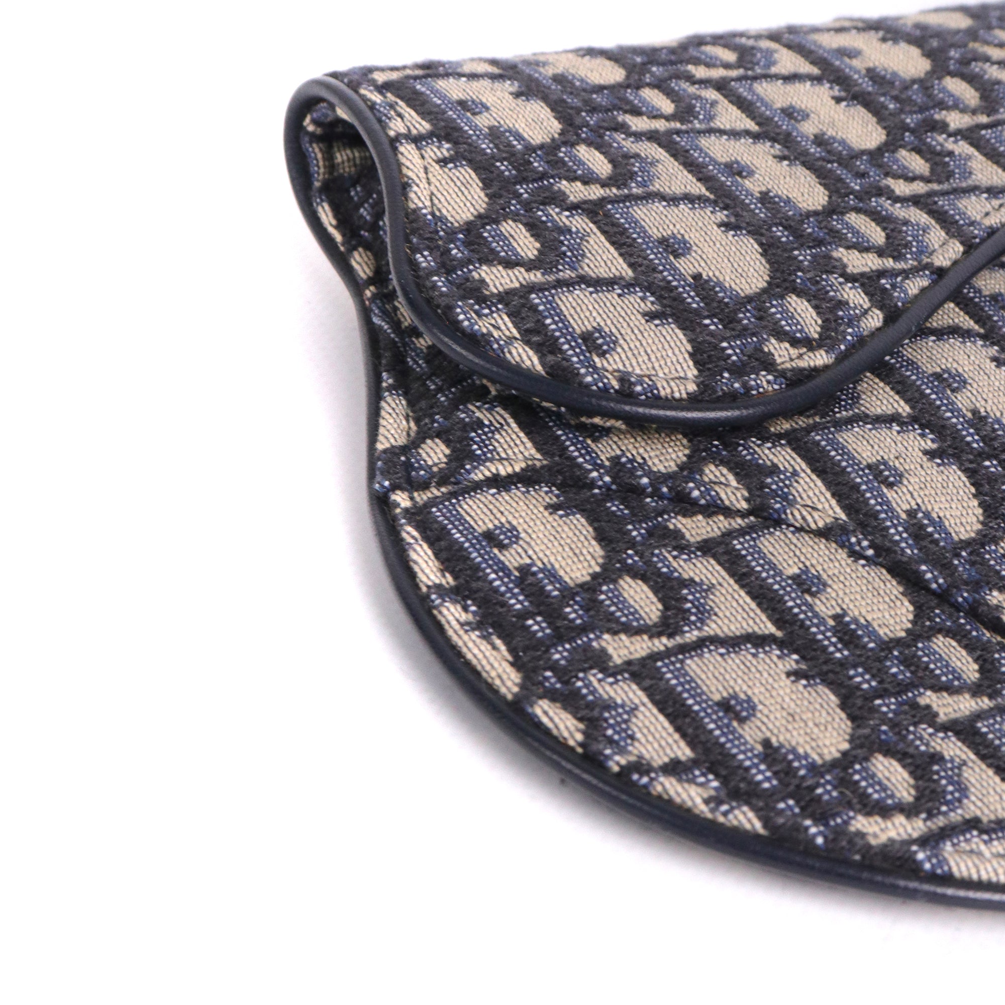 DIOR - Sac ceinture Saddle Dior en toile jacquard monogrammée