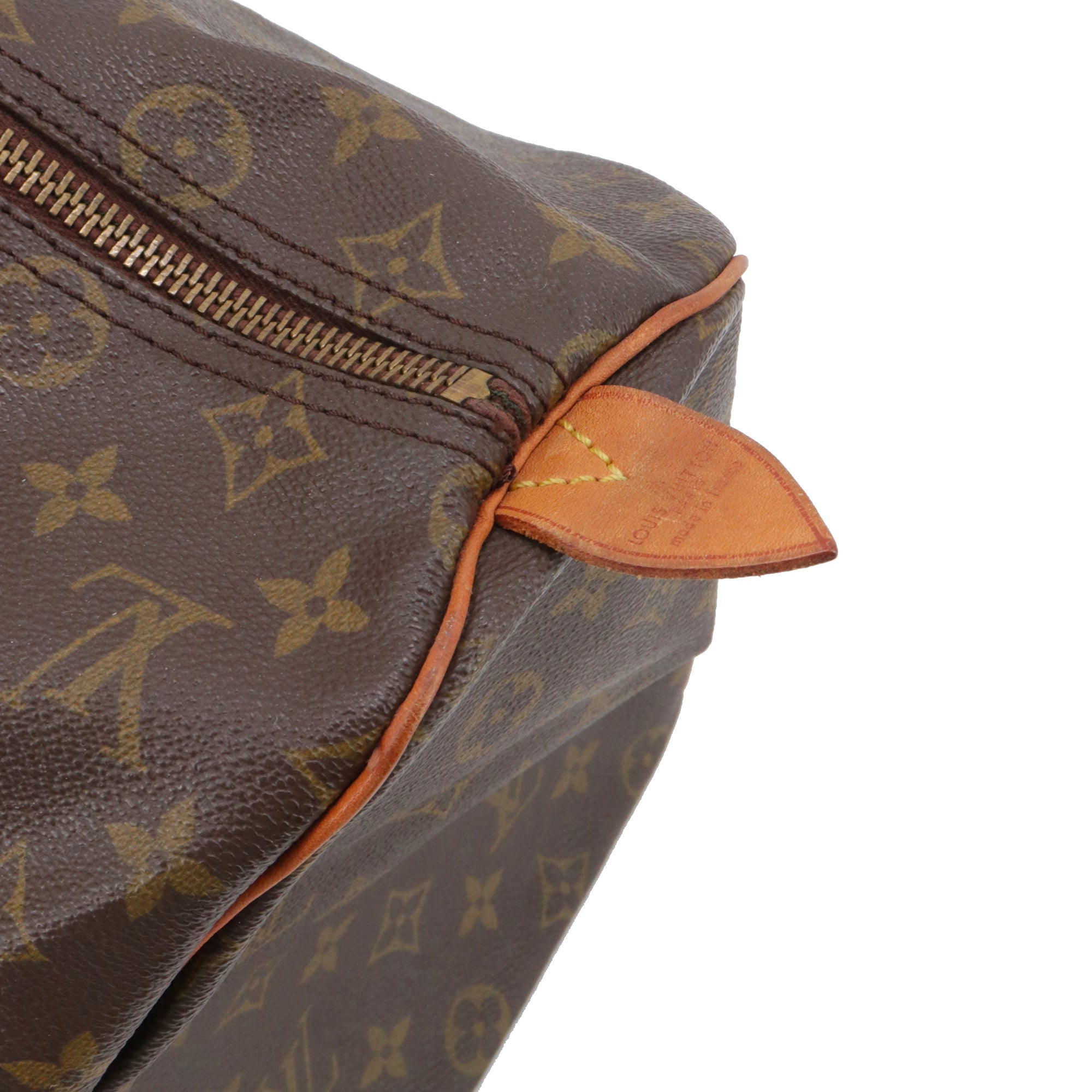 LOUIS VUITTON - Louis Vuitton Keepall 45 travel bag in vintage monogrammed canvas