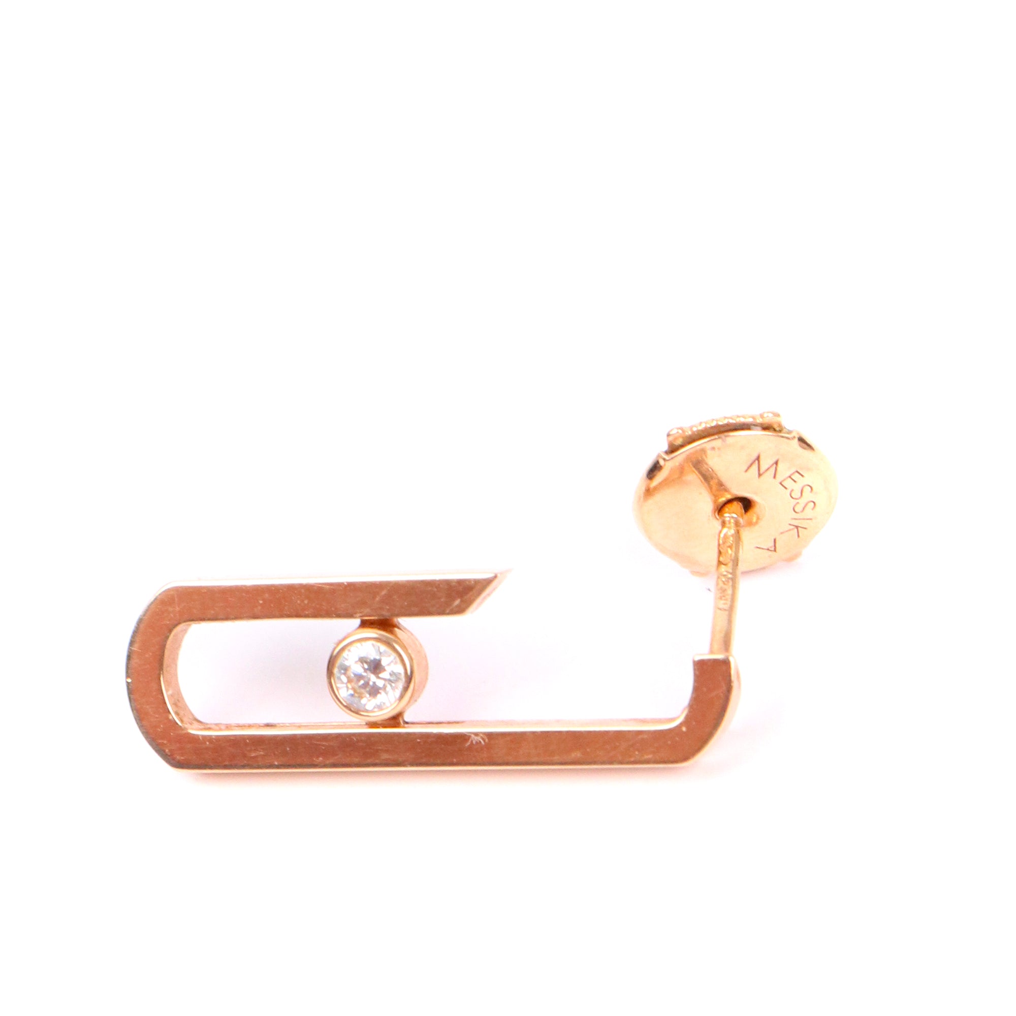 MESSIKA - Boucles d'oreilles Move by Gigi Hadid Messika en or rose