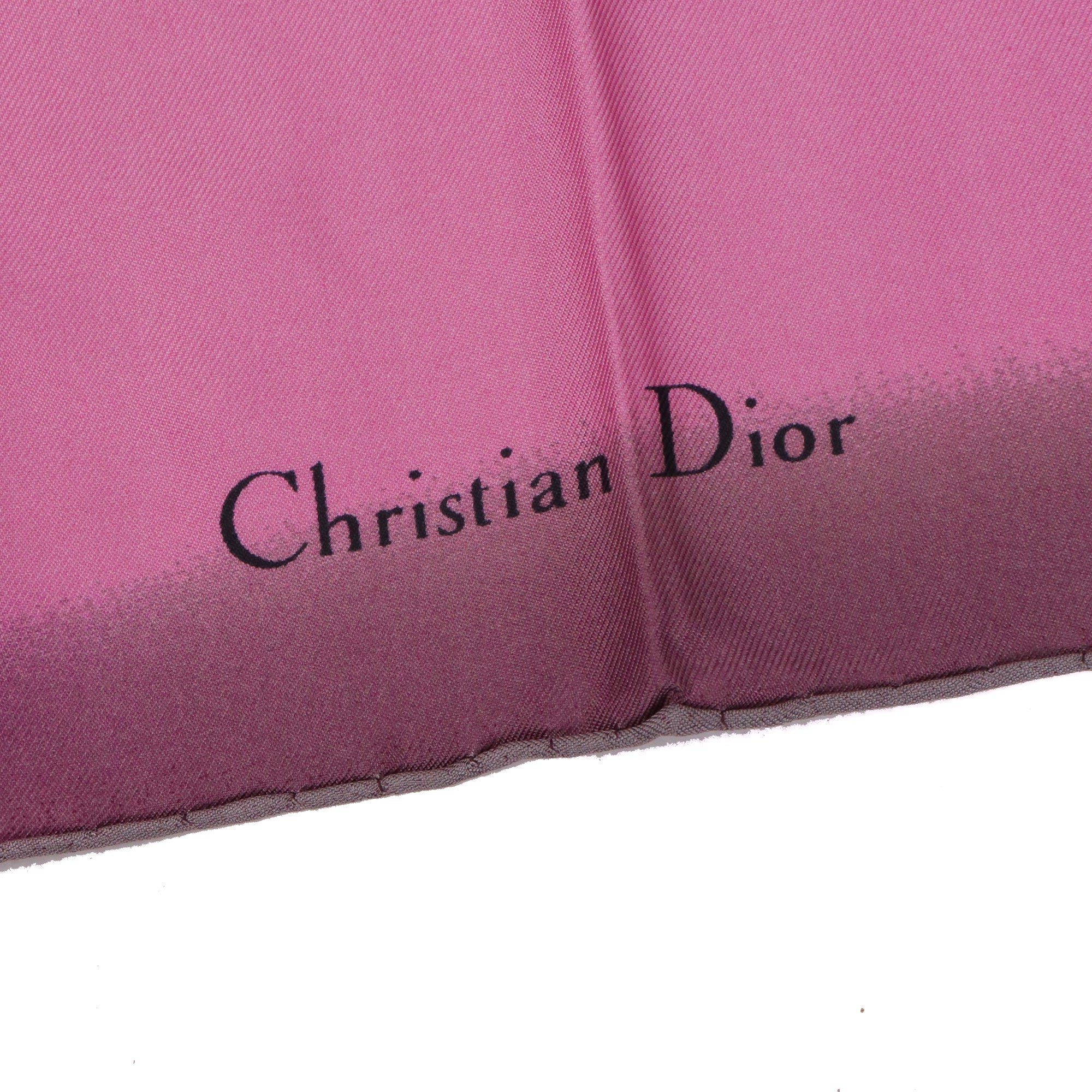 DIOR - Carré 90 Dior en soie violette