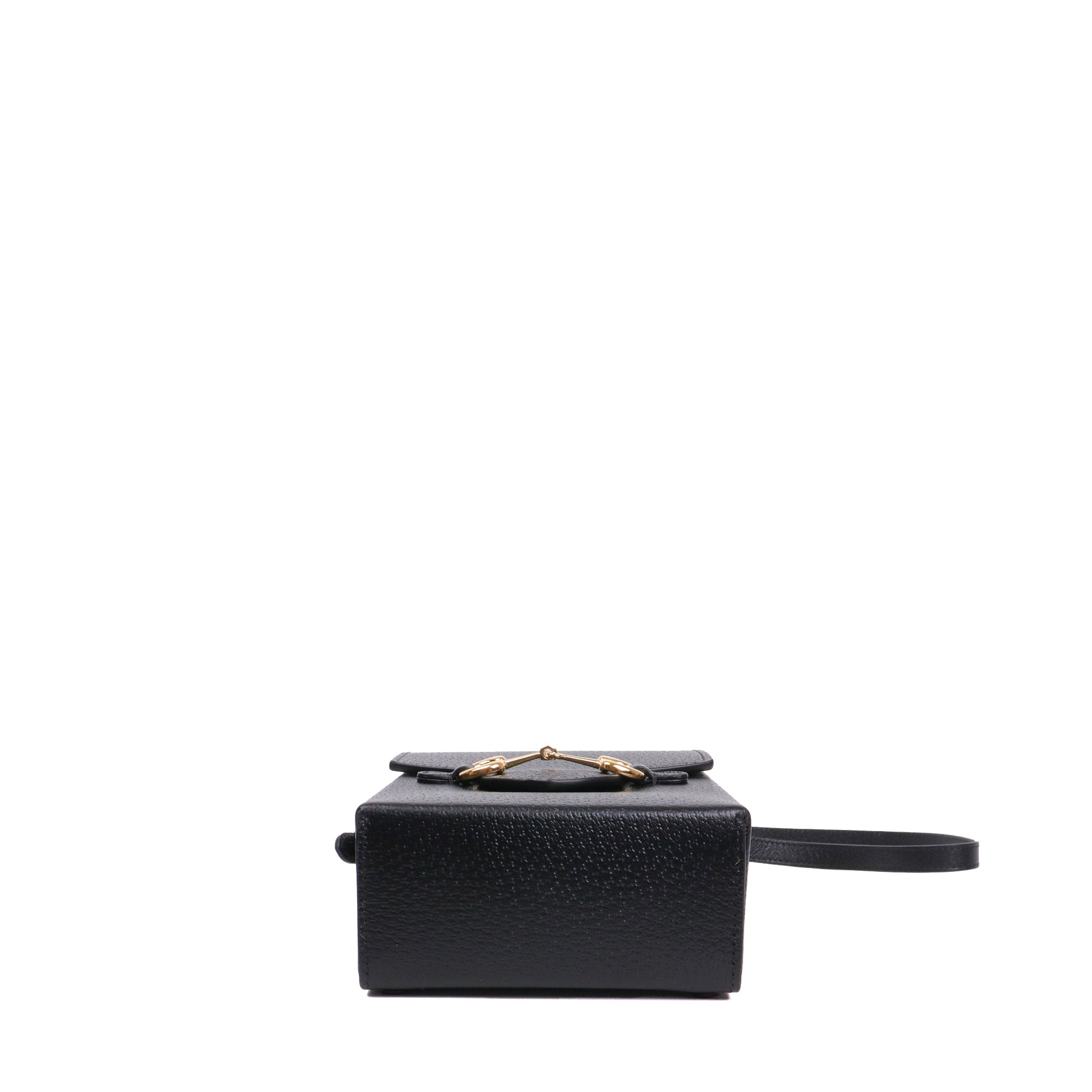 GUCCI - Sac à bandoulière Horsebit 1955 Gucci en cuir grainé noir