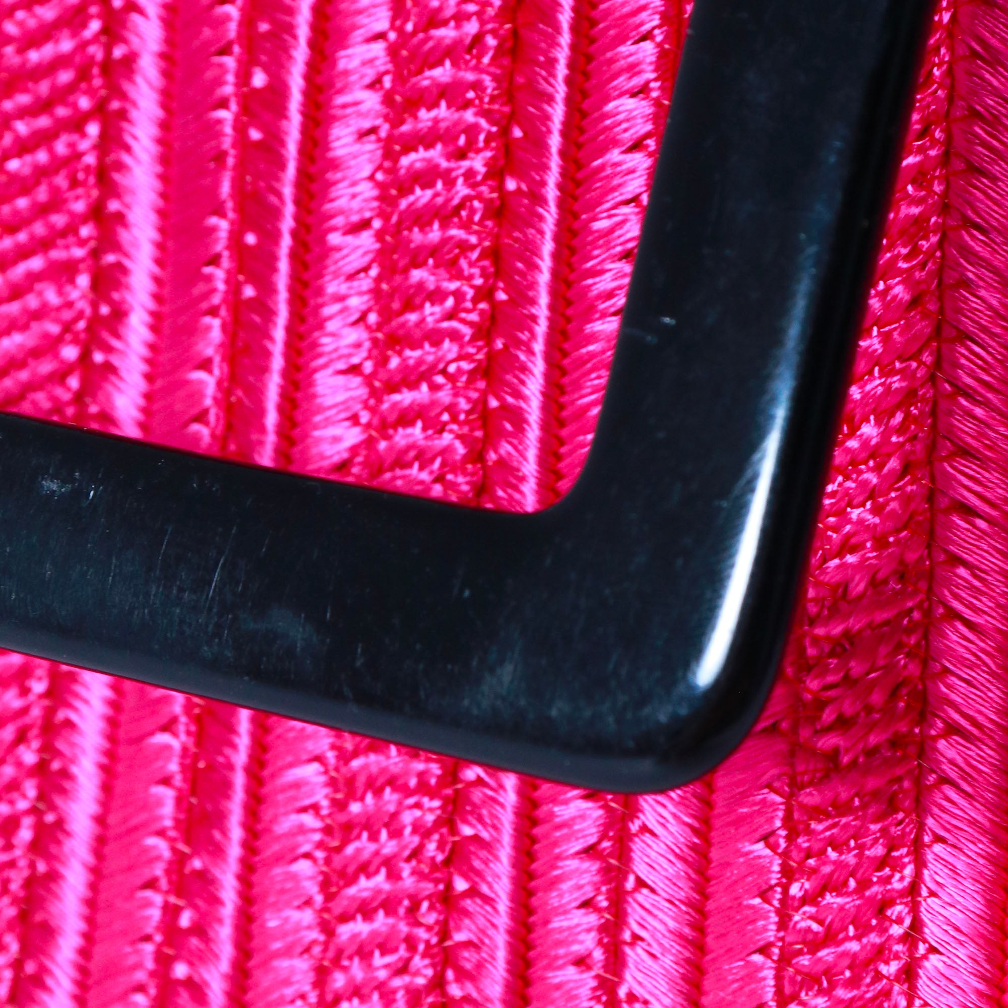 SAINT LAURENT - Sac à main Yves Saint Laurent vintage en soie et coton