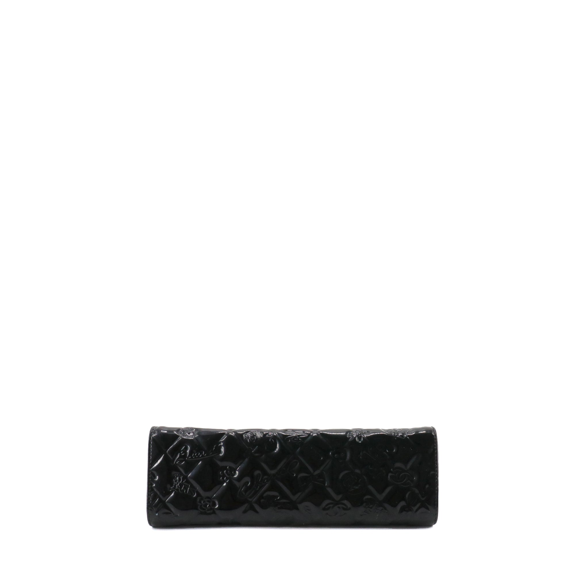 CHANEL - Chanel Mademoiselle shoulder bag in vintage black patent leather