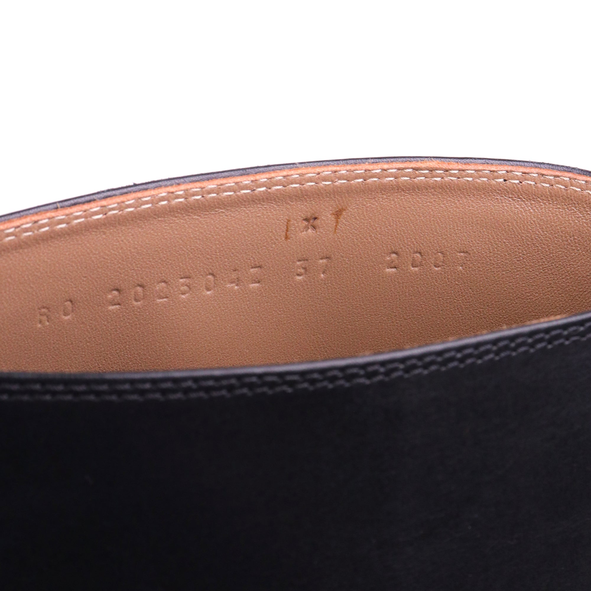 HERMÈS - Bottes Hermès en cuir noir (T37)