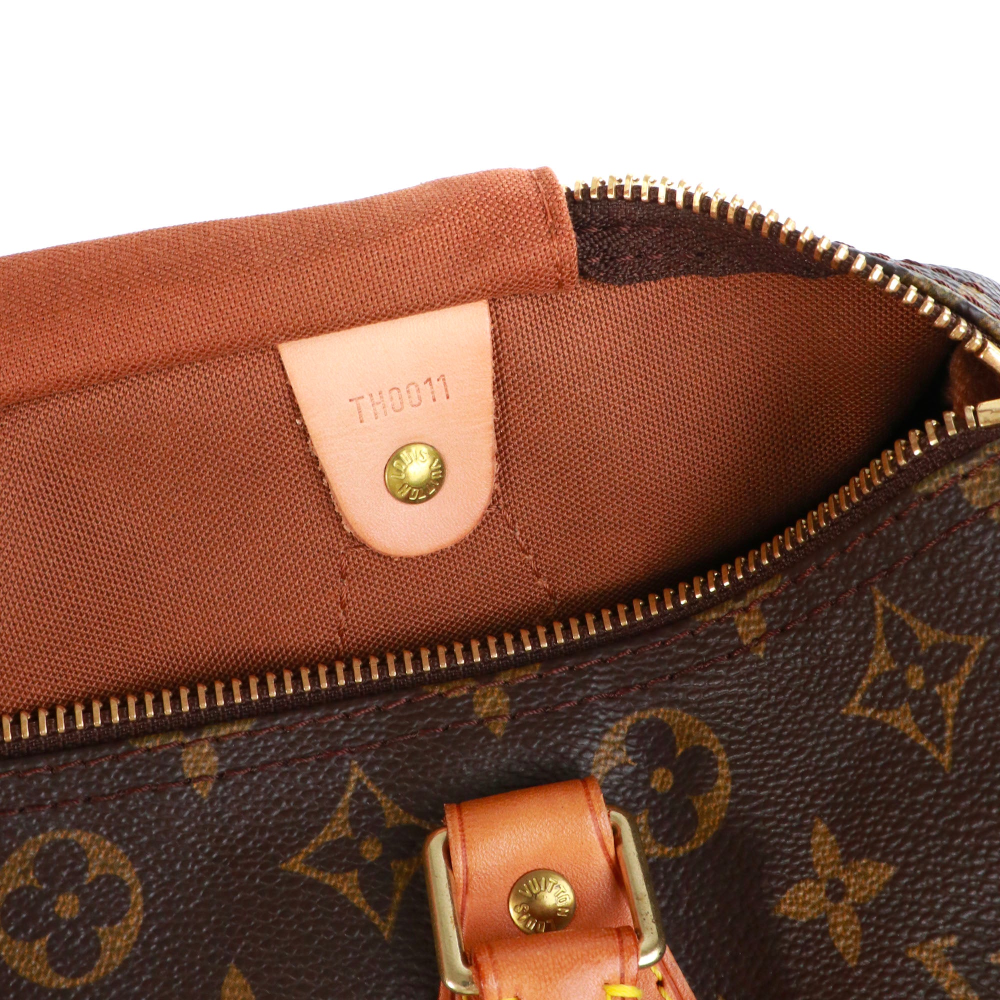 LOUIS VUITTON - Sac à main Speedy 30 Louis Vuitton en toile monogramme