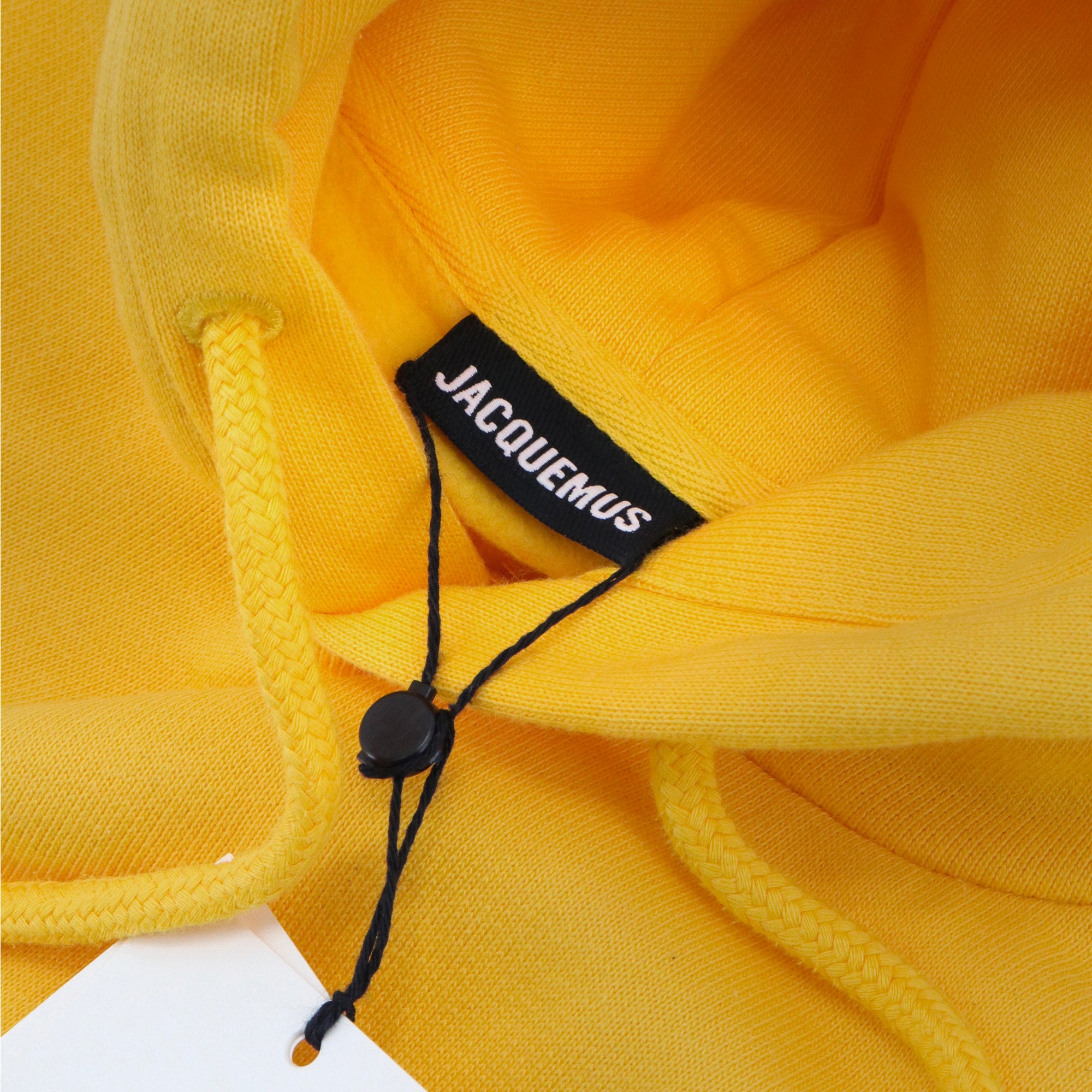 JACQUEMUS - Le Sweatshirt à capuche Jacquemus en coton jaune (XL)