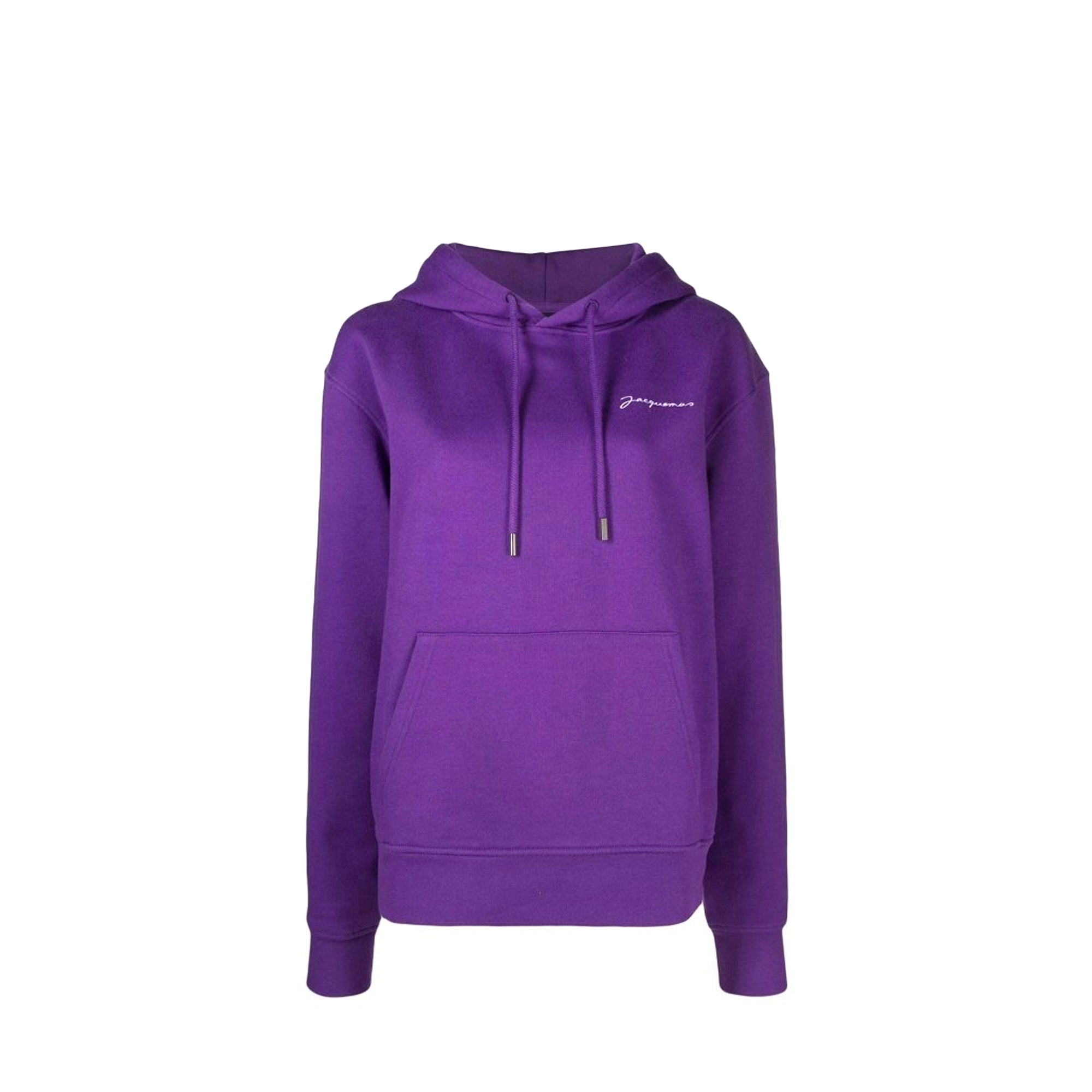 JACQUEMUS - Sweatshirt brodé Jacquemus en coton violet (S)