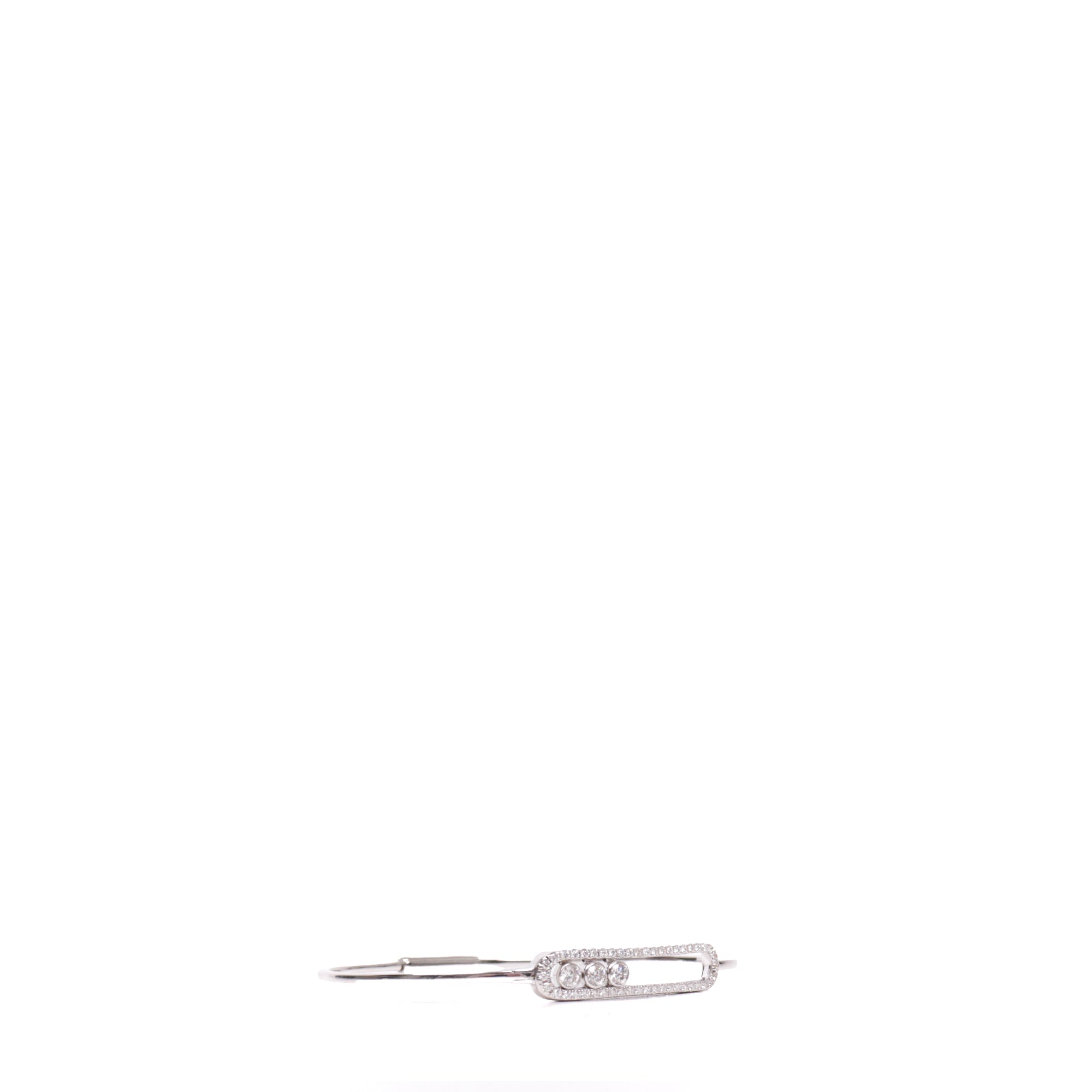 MESSIKA - Jonc Move Pavé Messika en or blanc et diamants (S)