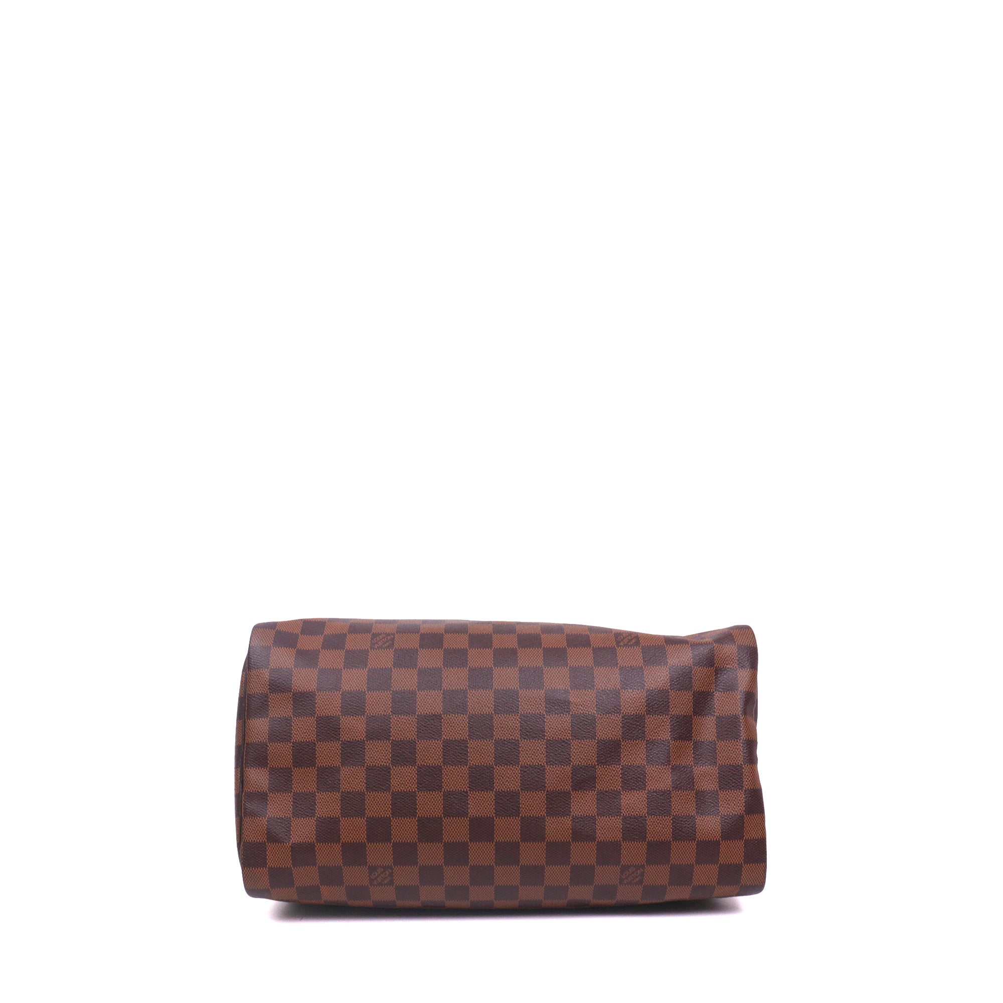 LOUIS VUITTON - Sac à main Speedy 35 Louis Vuitton en toile damier ébène