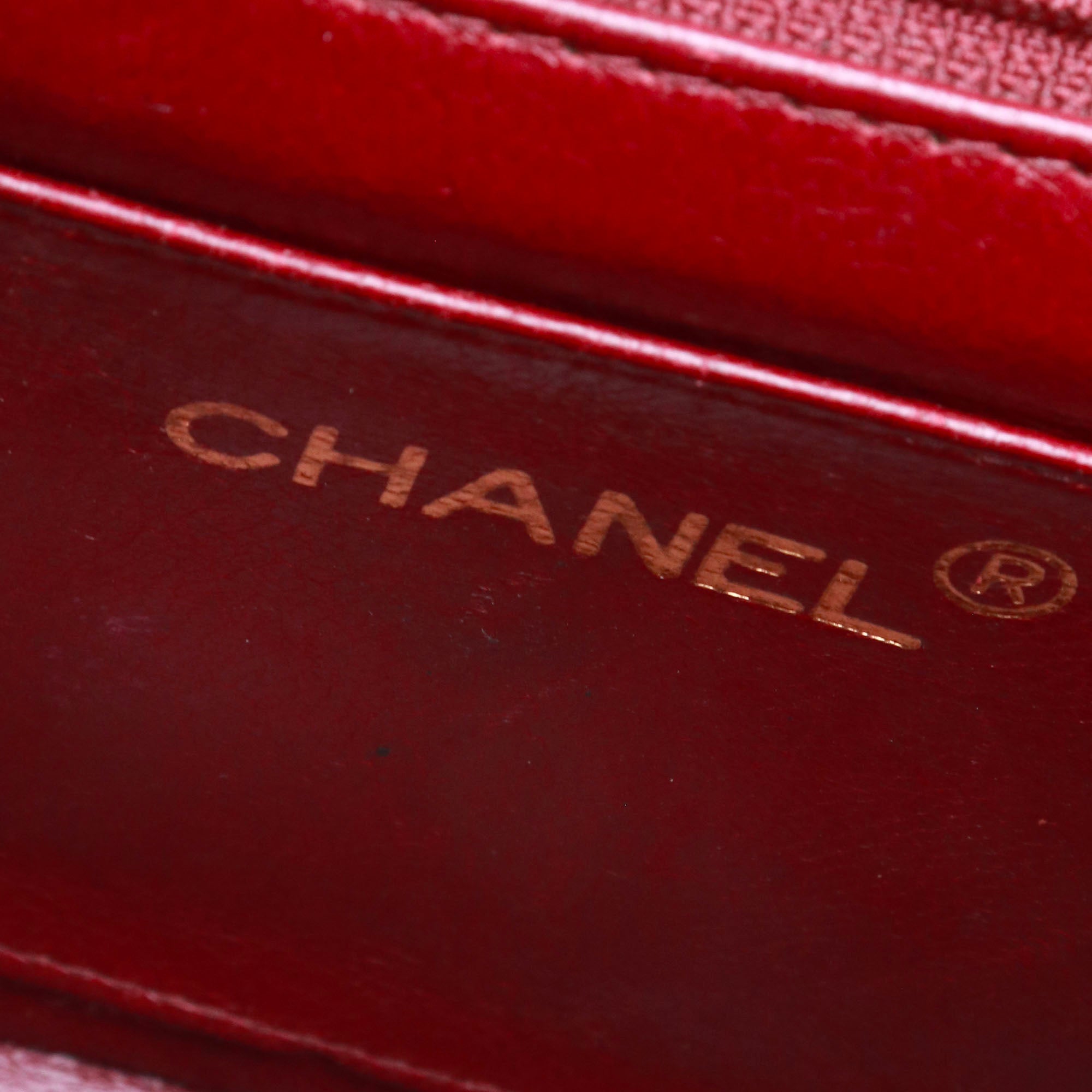 CHANEL - Sac à bandoulière Timeless/Classique Mini Square Chanel en cuir noir vintage