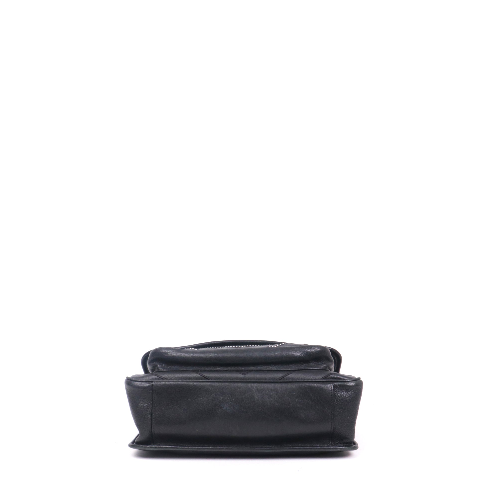 SAINT LAURENT - Sac à bandoulière Niki medium Saint Laurent édition limitée en cuir noir