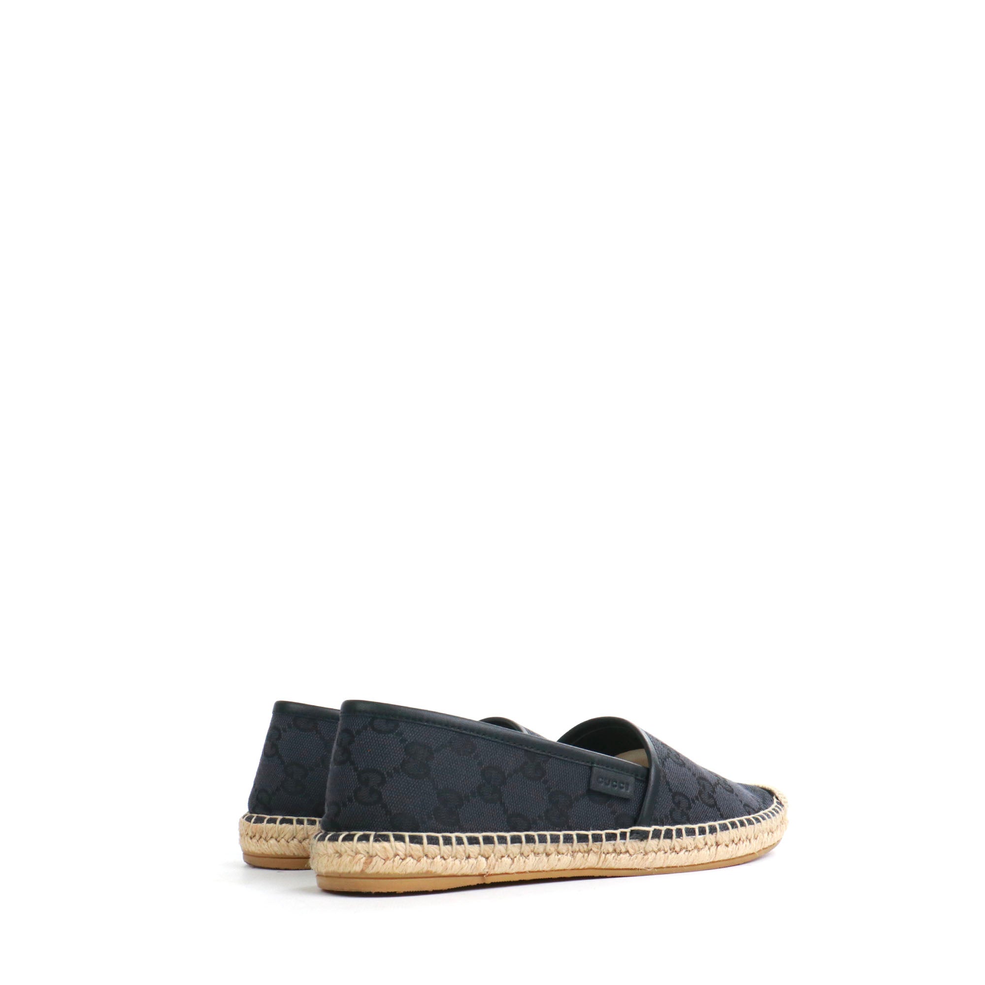 GUCCI - Espadrilles in GG canvas and bees (T36.5)