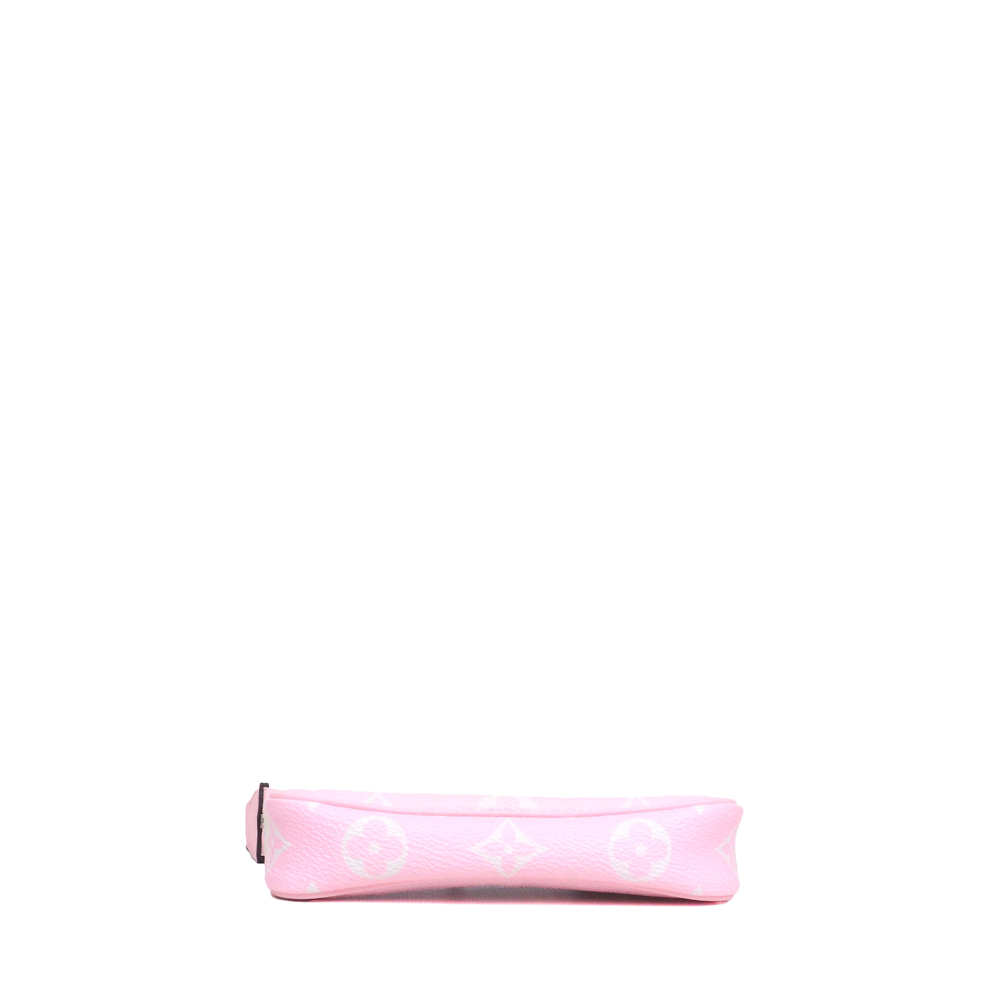 LOUIS VUITTON - Pochette Accessoires Escale Mini Louis Vuitton en toile enduite monogrammée multicolore