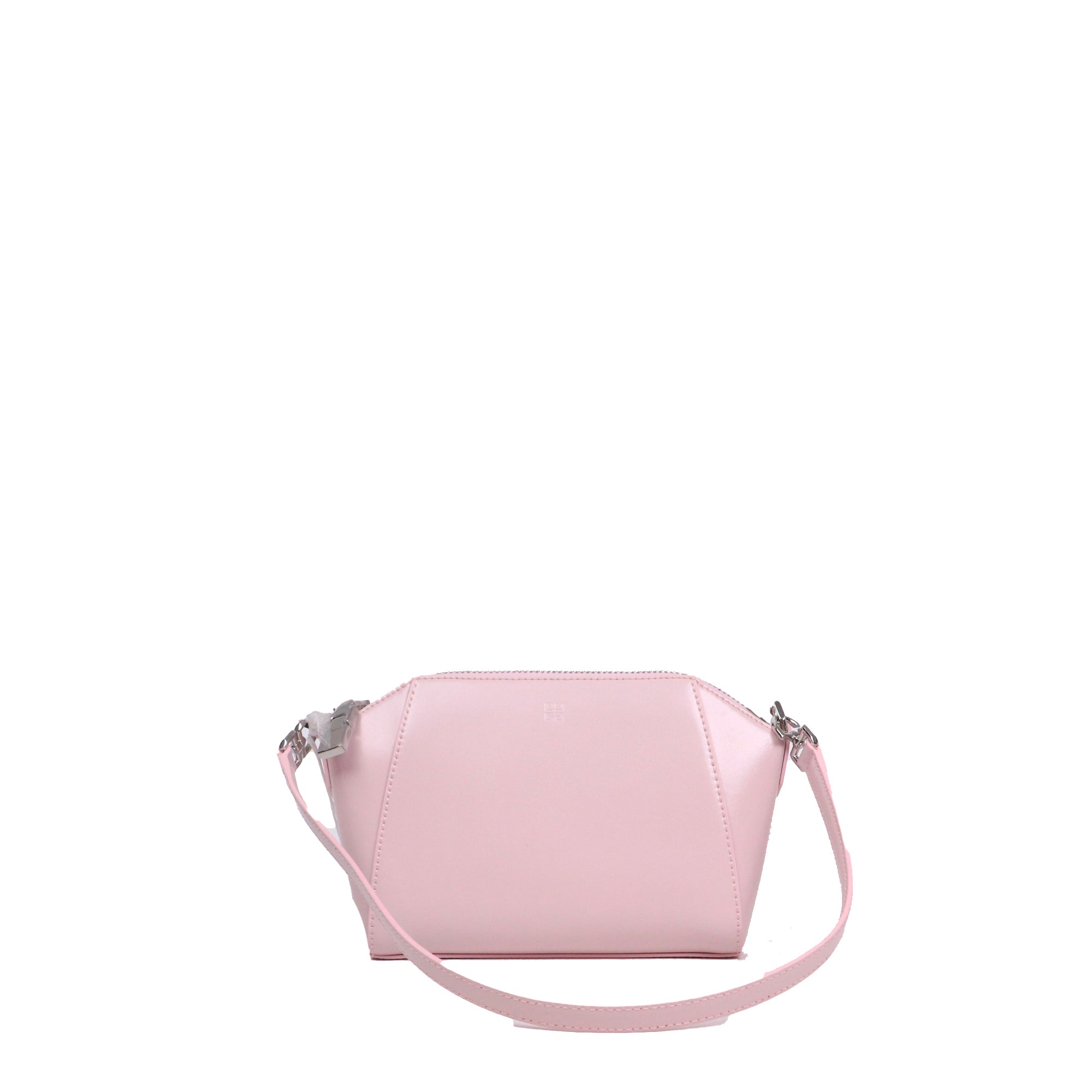 GIVENCHY - Sac à bandoulière Antigona XS Givenchy en cuir lisse rose pâle