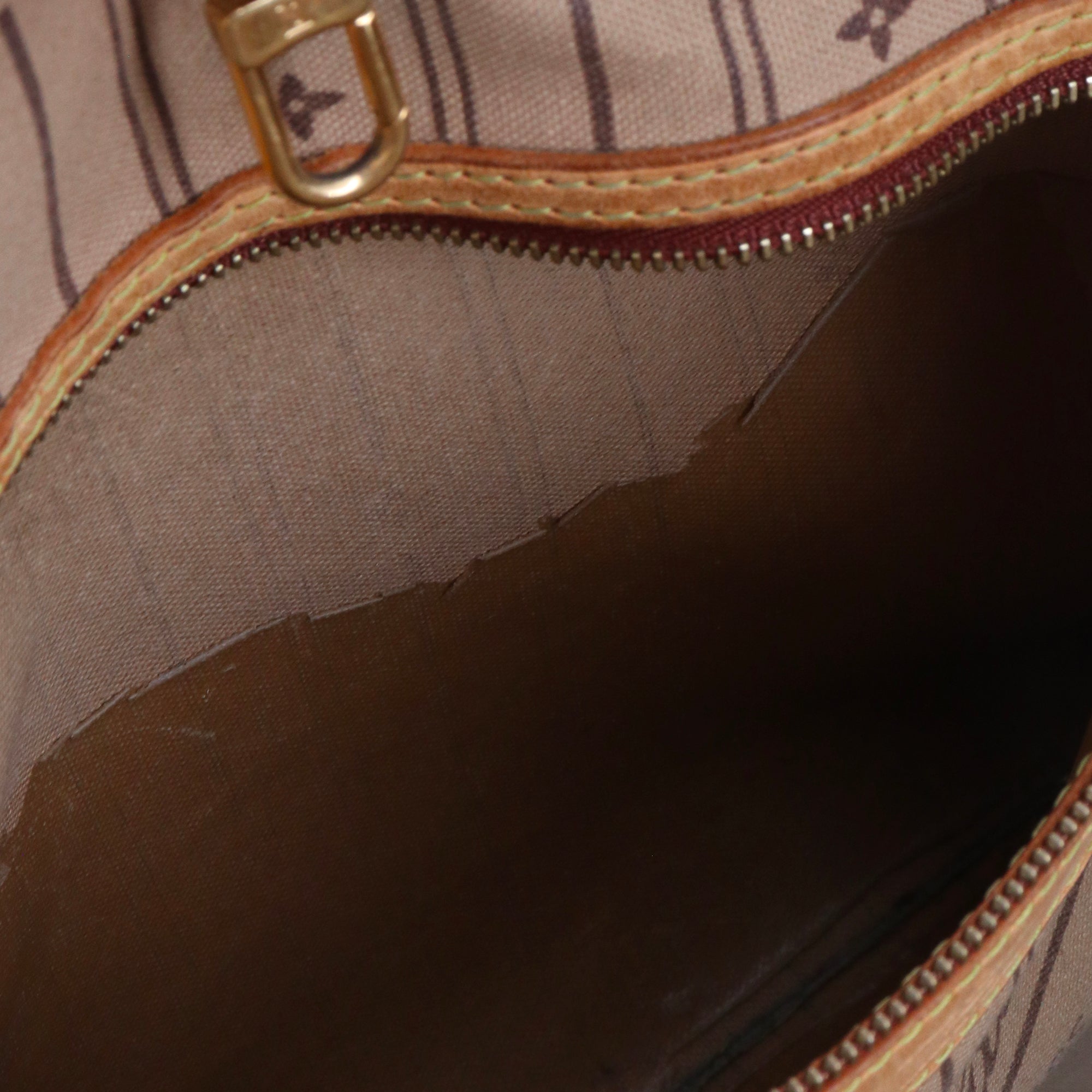 LOUIS VUITTON - Sac cabas Neverfull MM Louis Vuitton en toile monogrammée