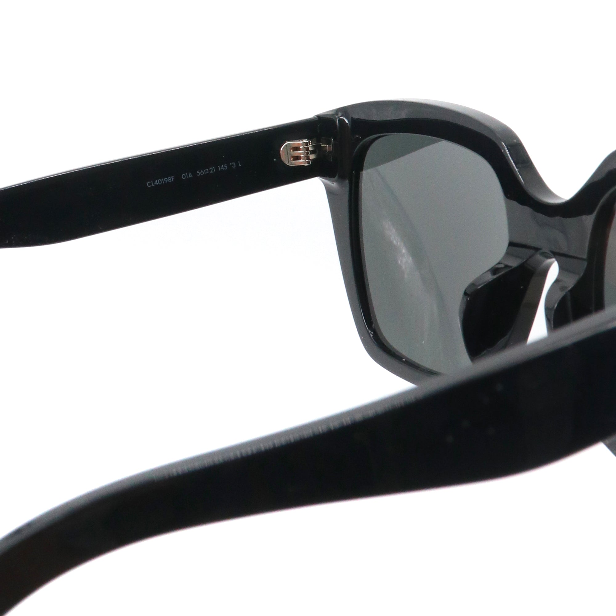 CELINE - Lunettes de soleil Monochroms 03 Céline en acétate noir