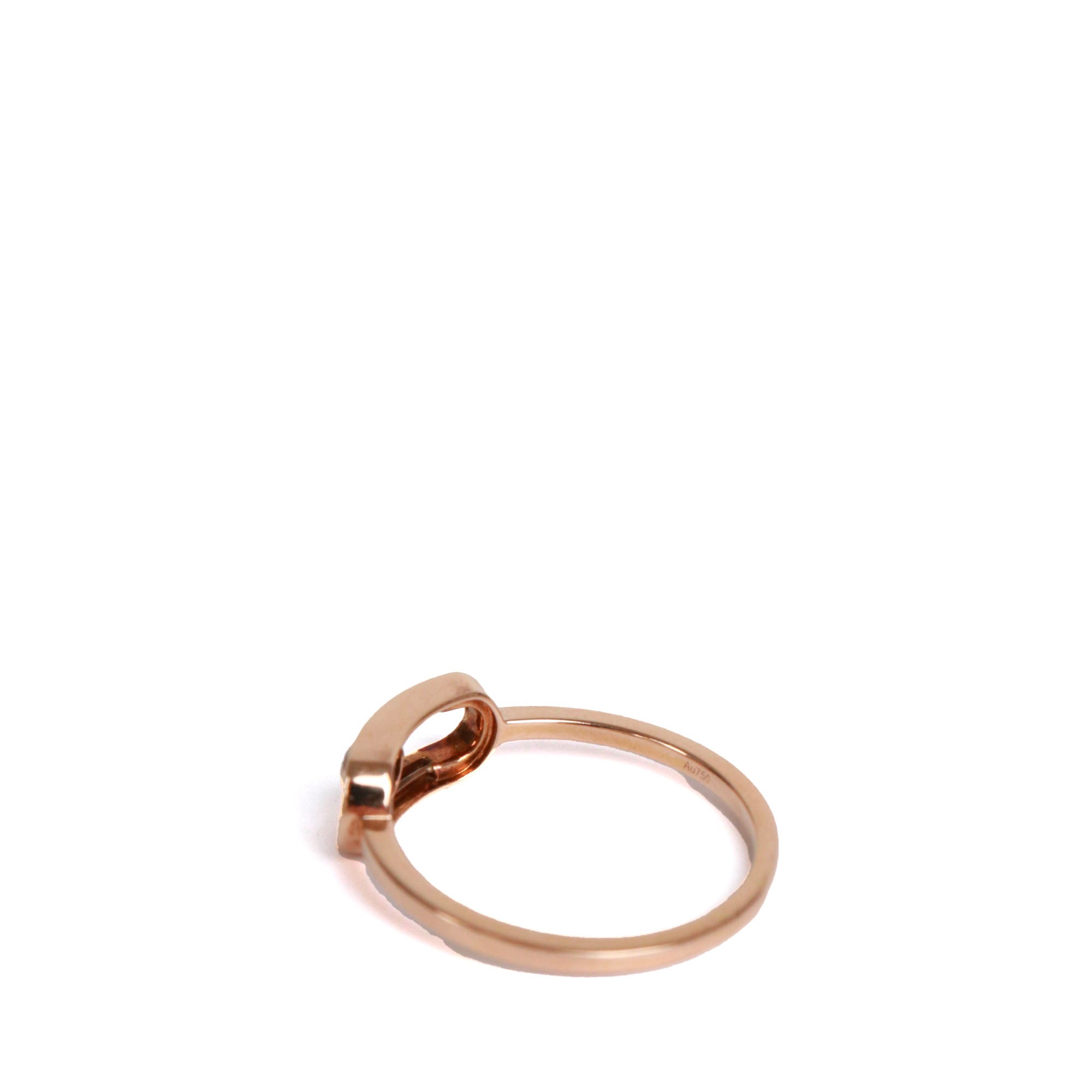 MESSIKA - Bague Move Uno grand modèle Messika or rose (T57)