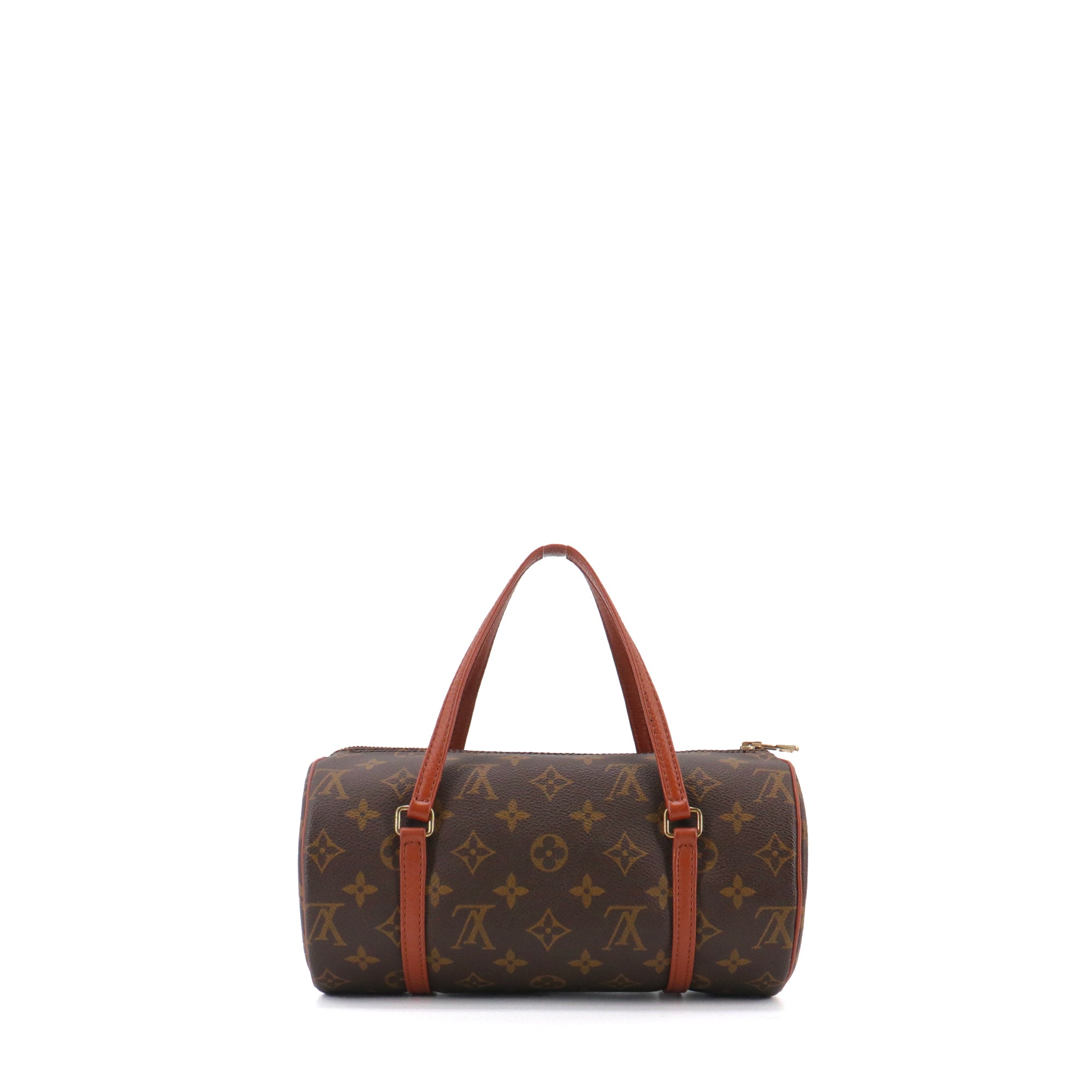 LOUIS VUITTON - Sac à main Papillon Louis Vuitton en toile monogrammée