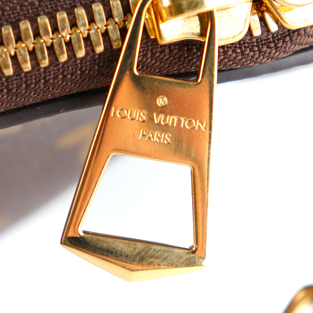 LOUIS VUITTON - Sac à bandoulière Boulogne en toile monogrammée marron