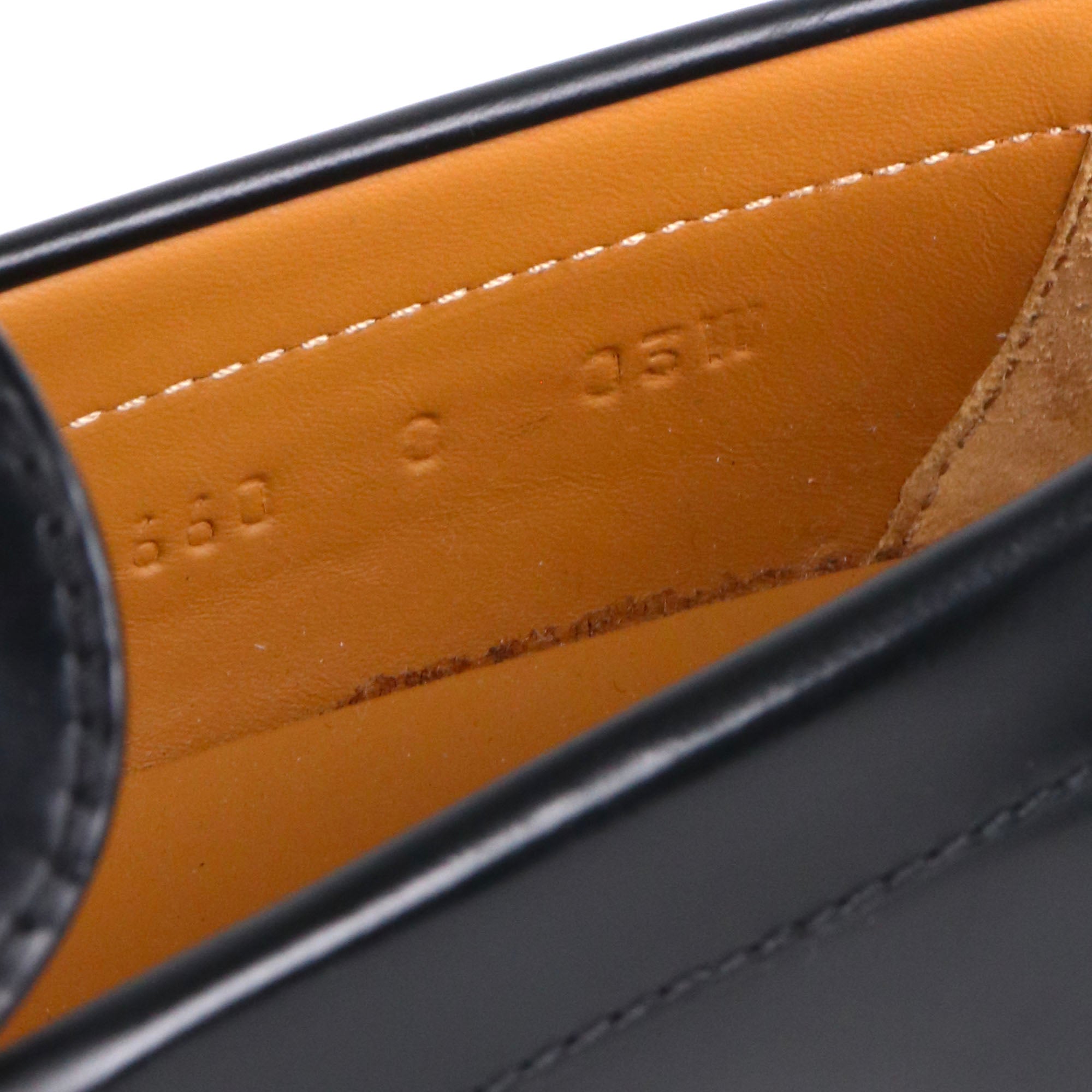 GUCCI - Mocassins Horsebit Gucci en cuir verni noir (T42)