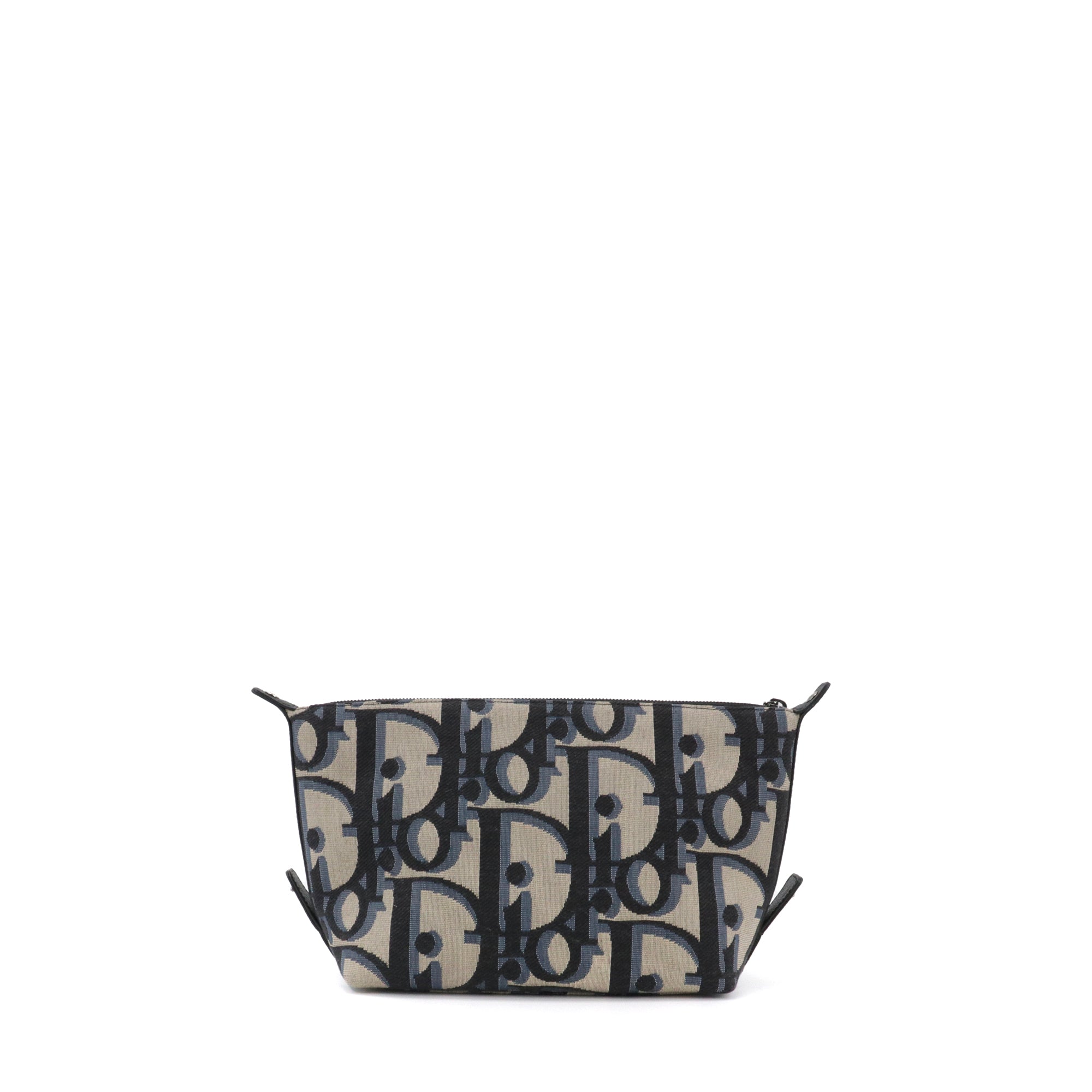 DIOR - Trousse de toilette Dior en toile jacquard bleu marine