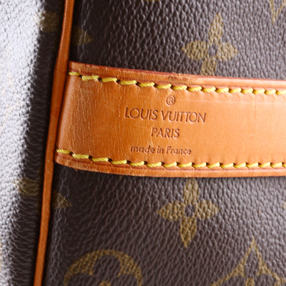 LOUIS VUITTON - Sac de voyage Keepall 50 avec bandoulière en toile monogrammée vintage