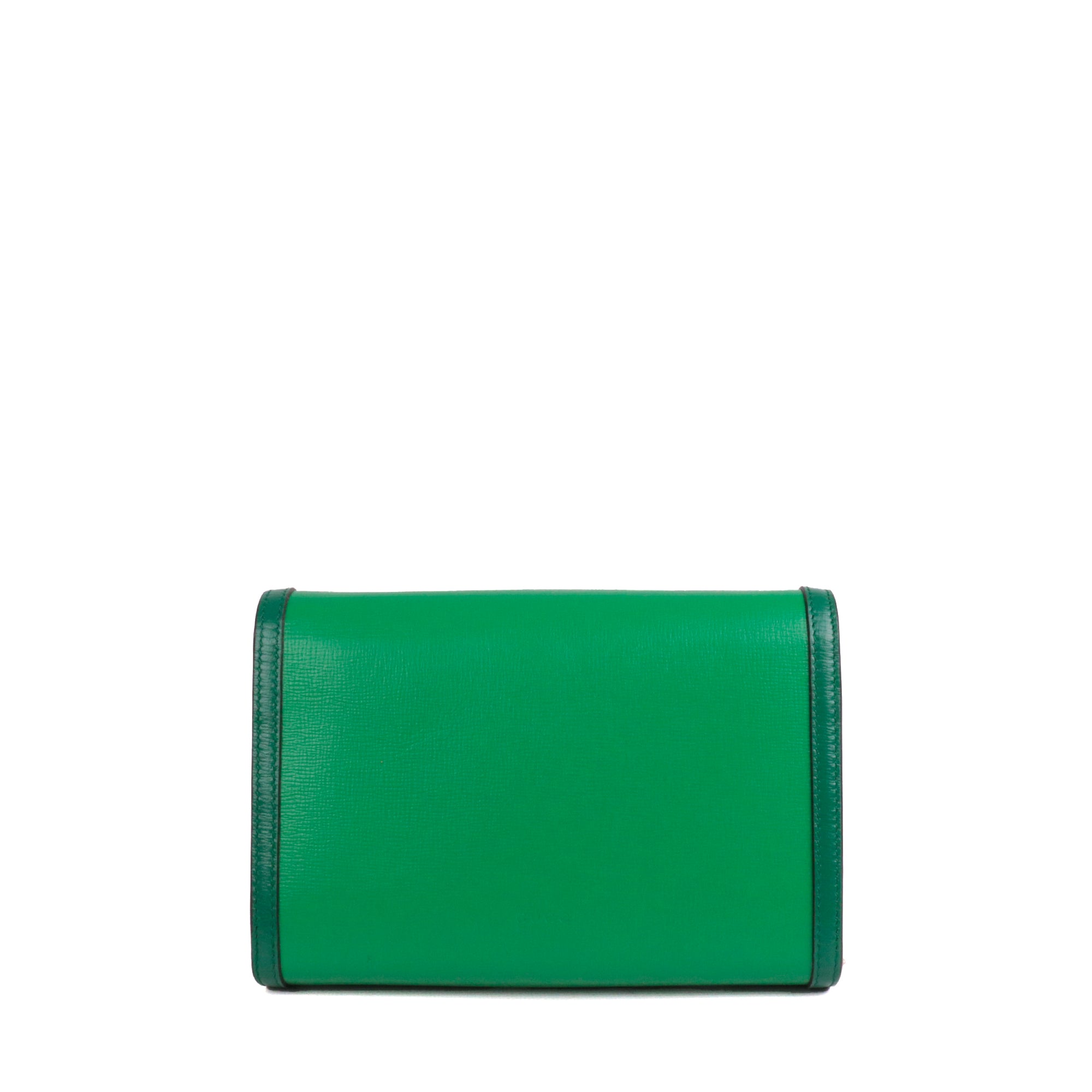 GUCCI - Sac à bandoulière Dionysus Wallet On Chain Gucci en cuir vert