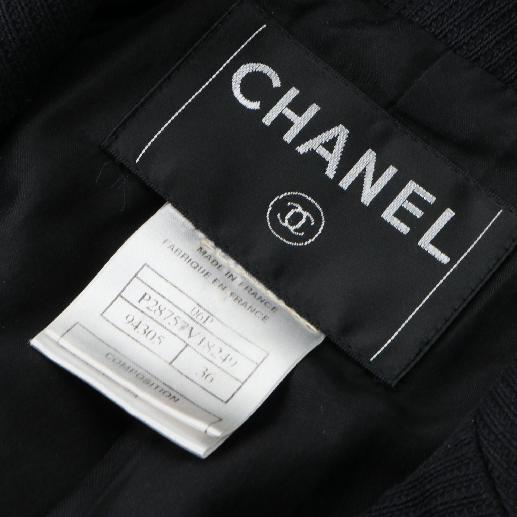 CHANEL - Veste en coton (T36)