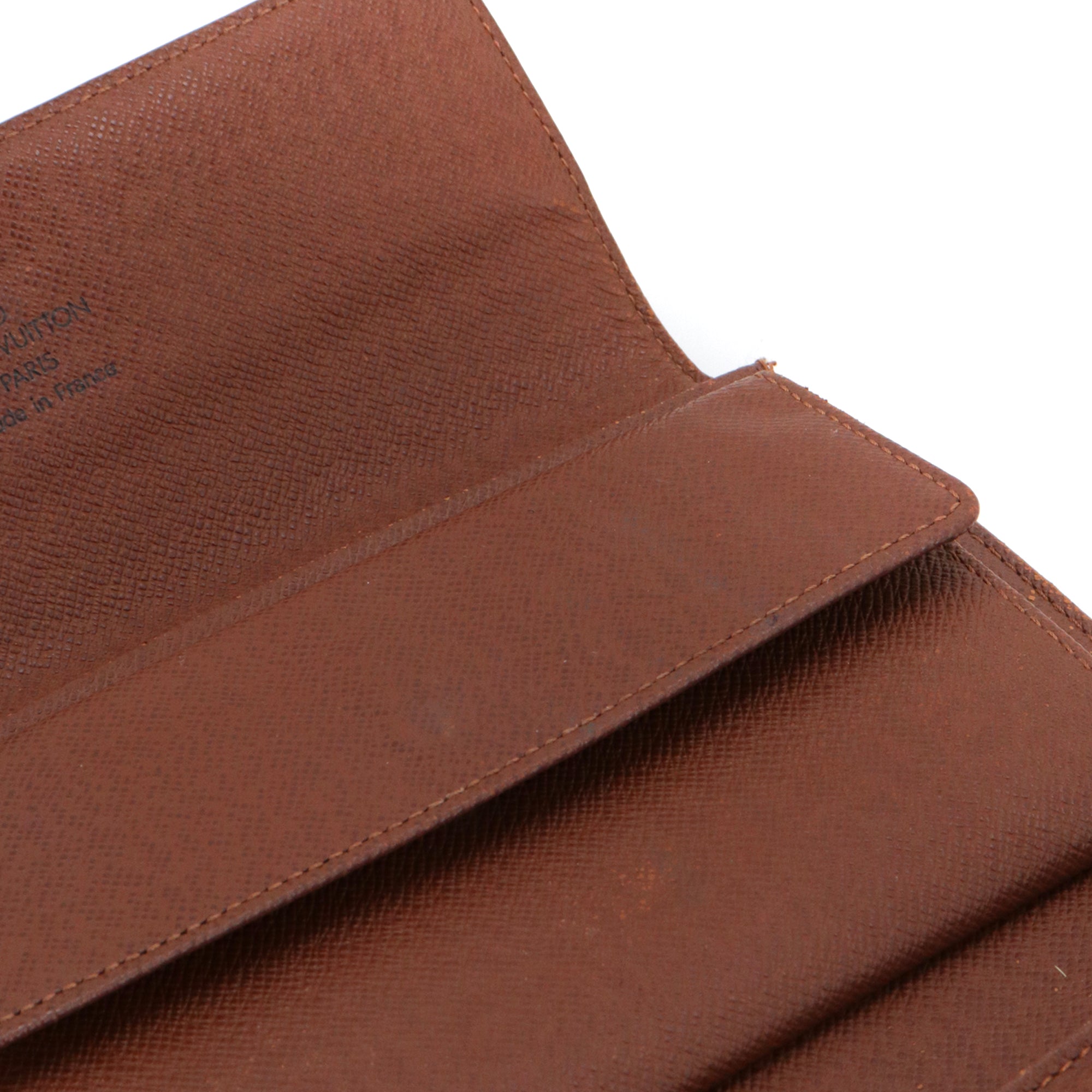 LOUIS VUITTON - Portefeuille Trésor Louis Vuitton en toile monogrammée