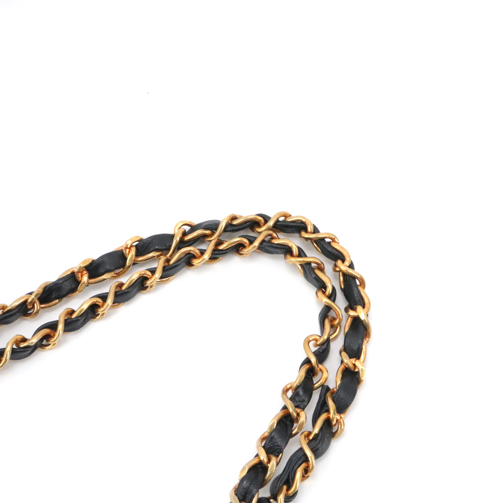 CHANEL - Sac à main Classique/Timeless Chanel 11.12 double flap Chanel en cuir lisse noir vintage