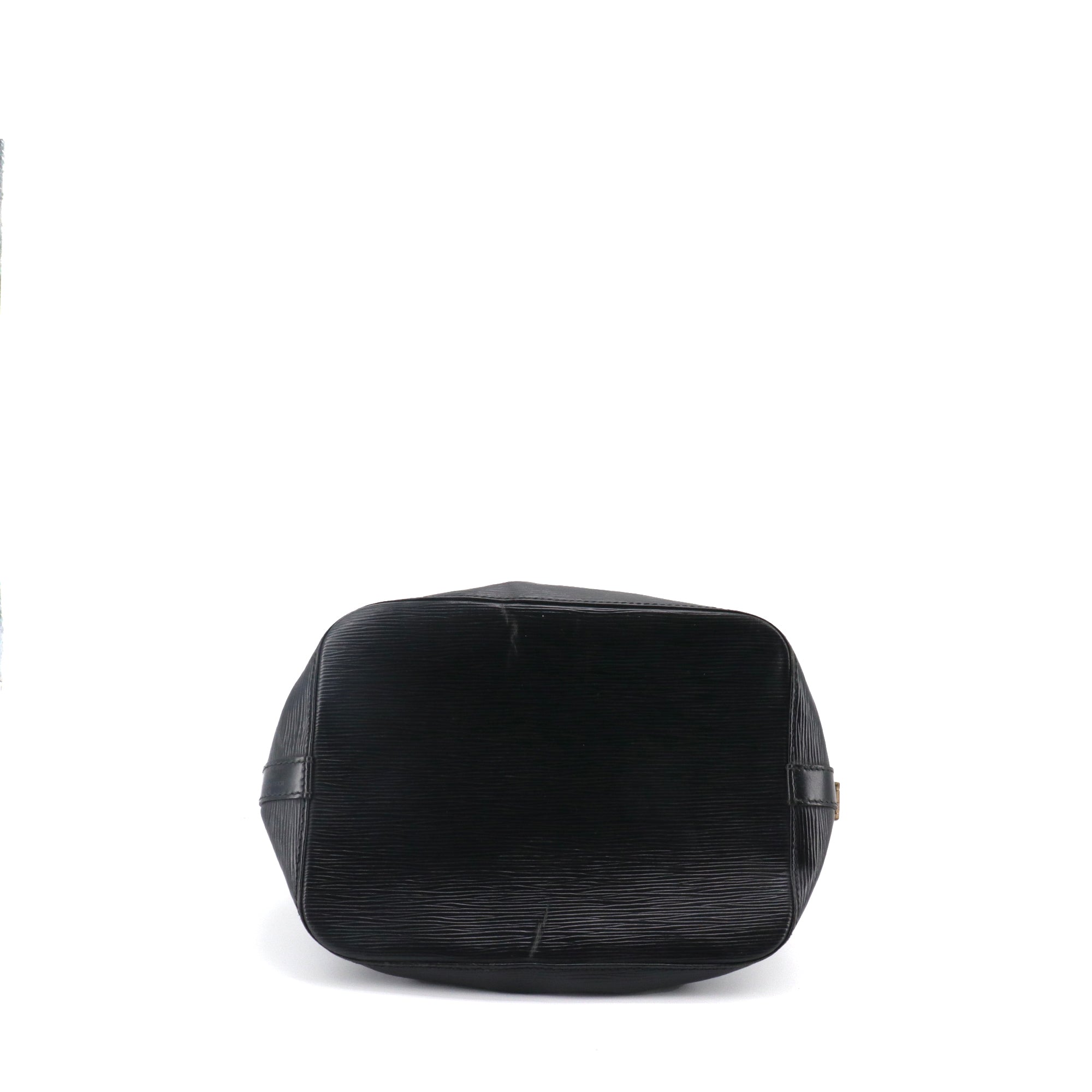 LOUIS VUITTON - Sac à épaule Noé PM Louis Vuitton en cuir épi noir vintage