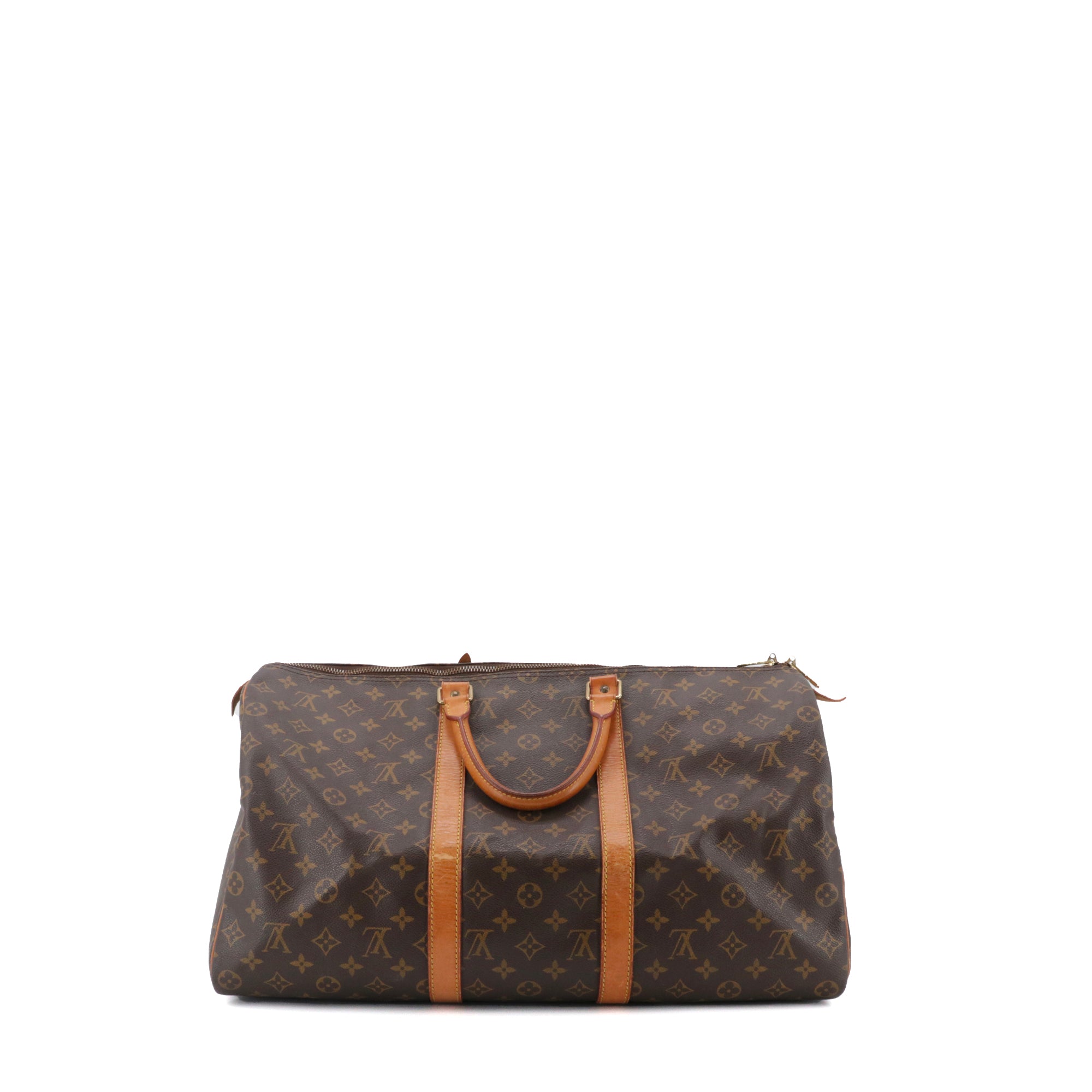 LOUIS VUITTON - Sac de voyage Keepall 50 Louis Vuitton en toile monogrammée