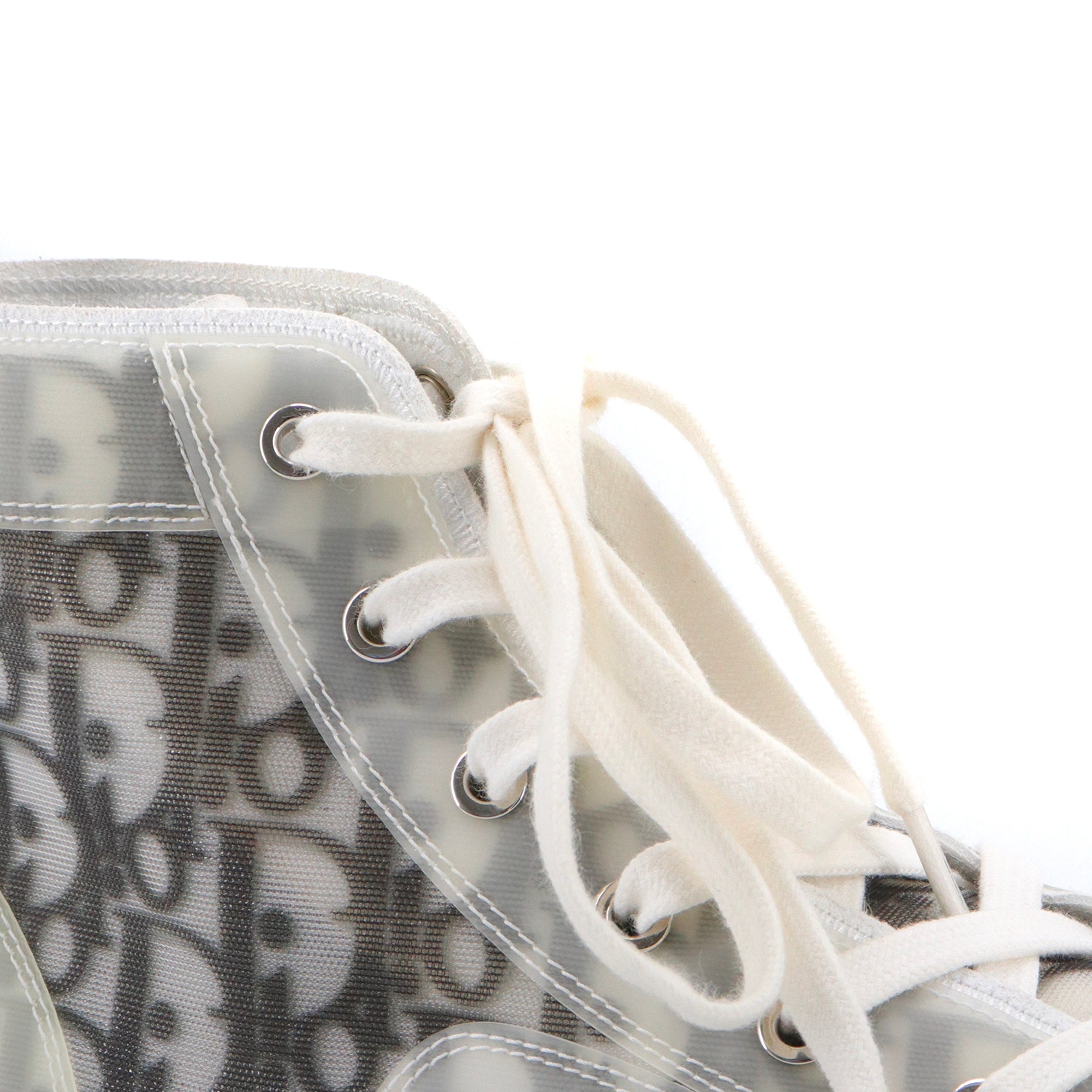 DIOR - Sneakers B23 Dior Haute en toile oblique (T40,5)