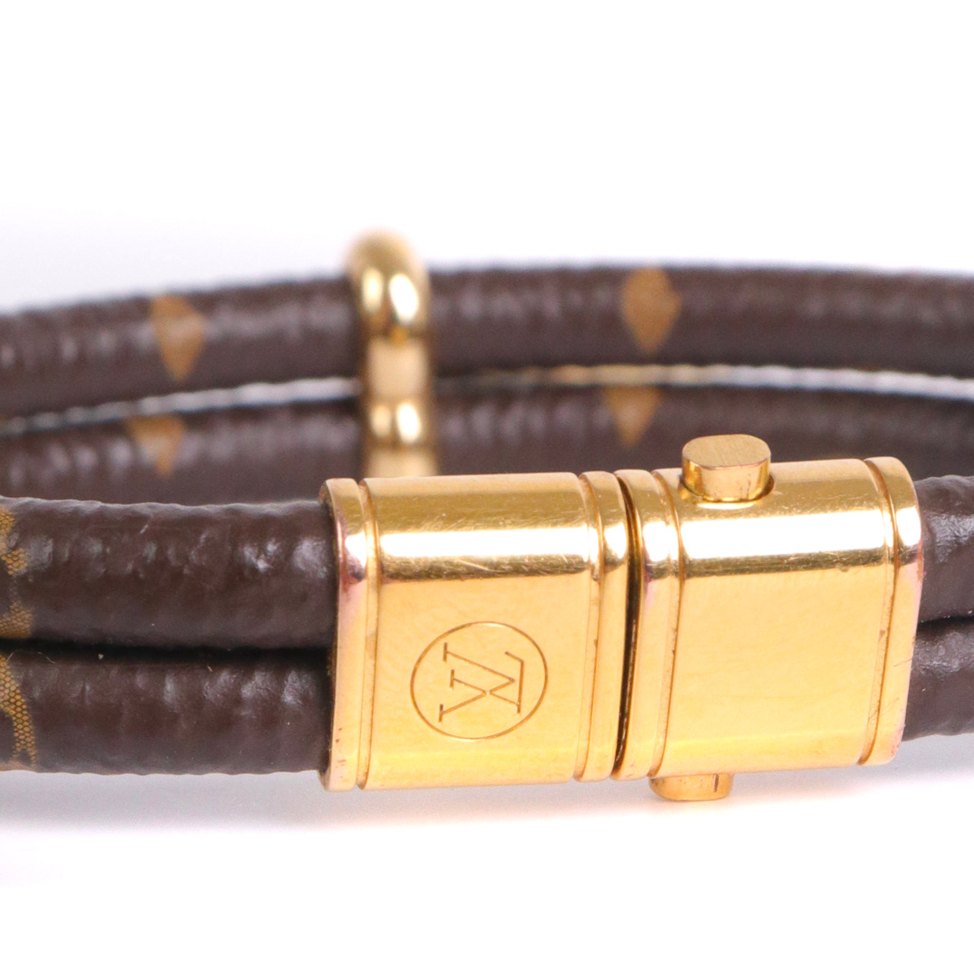 LOUIS VUITTON - Bracelet Keep it Twice Louis Vuitton en toile monogrammée