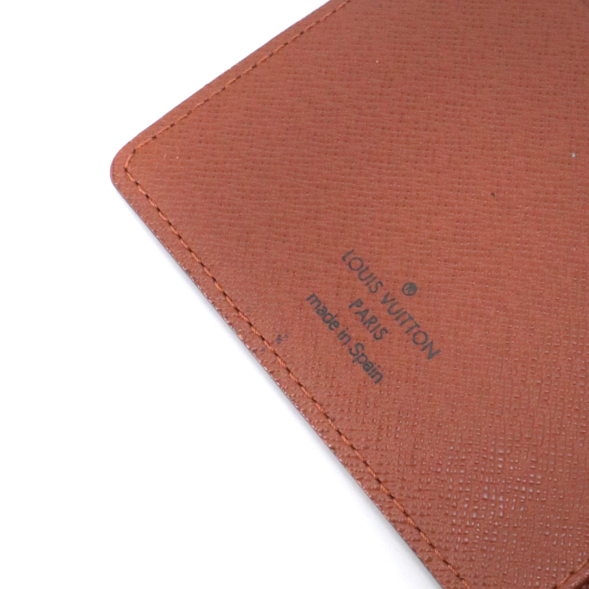 LOUIS VUITTON - Porte chéquiers Louis Vuitton en toile monogrammée