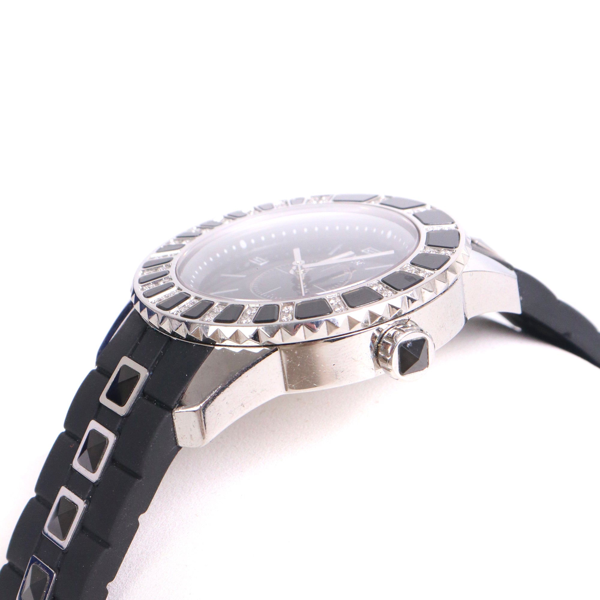 DIOR - Montre Christal Dior en acier et diamants