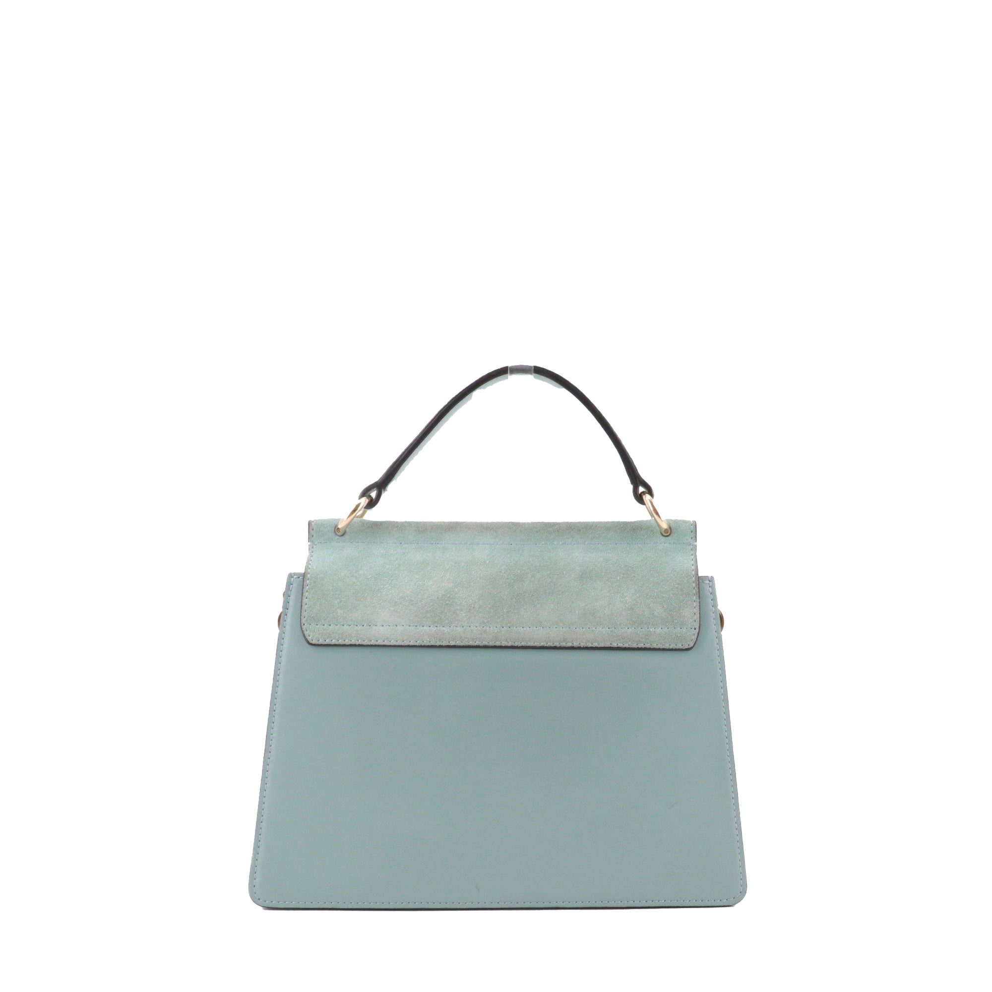 CHLOÉ - Sac à bandoulière Faye Chloé en cuir bleu