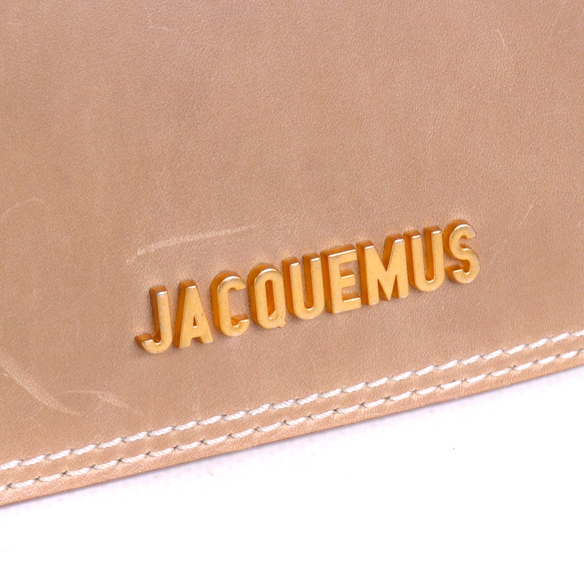 JACQUEMUS - Le Pitchou Jacquemus coin purse in smooth navy blue leather