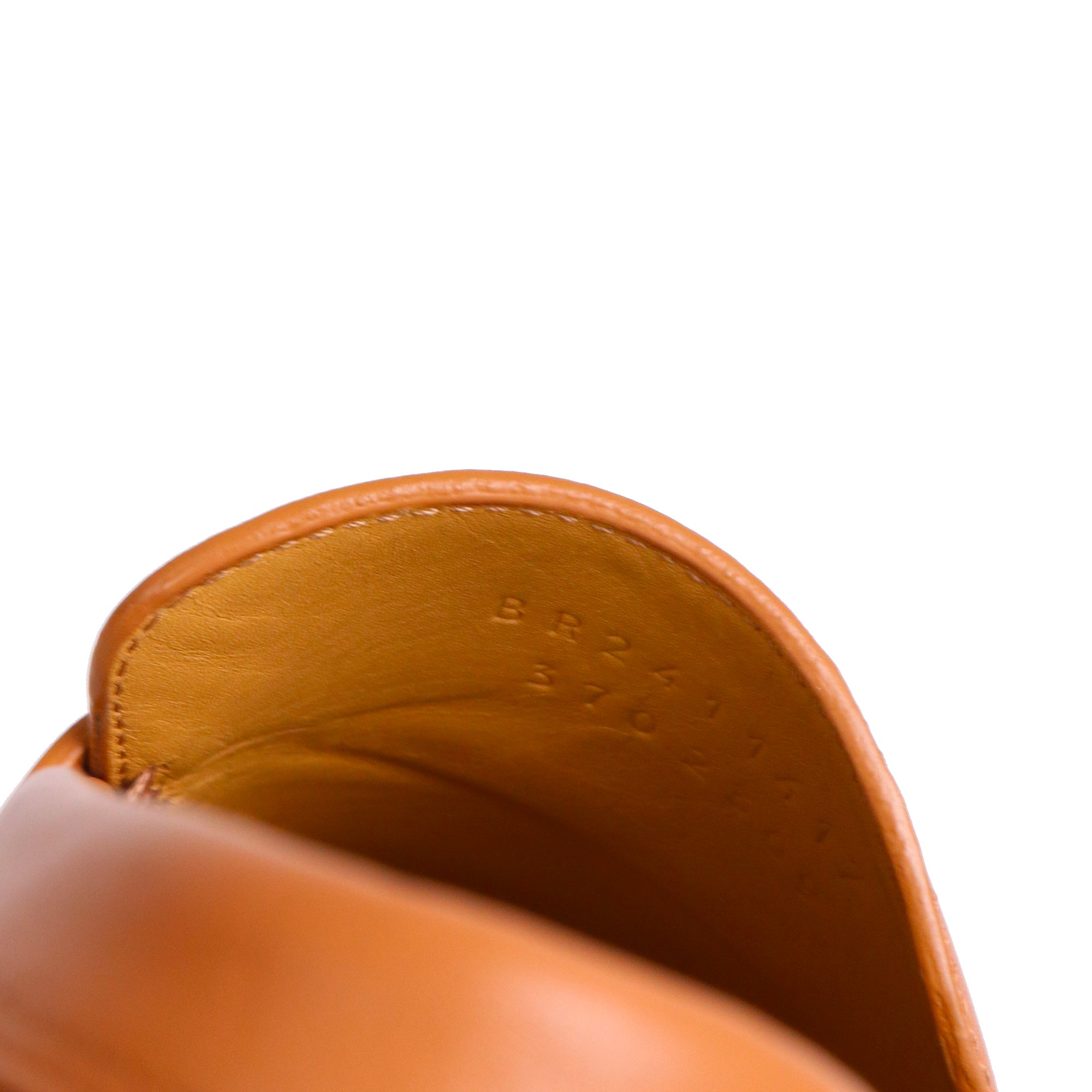 HERMÈS - Mocassins Kennedy Hermès en cuir marron (T37)