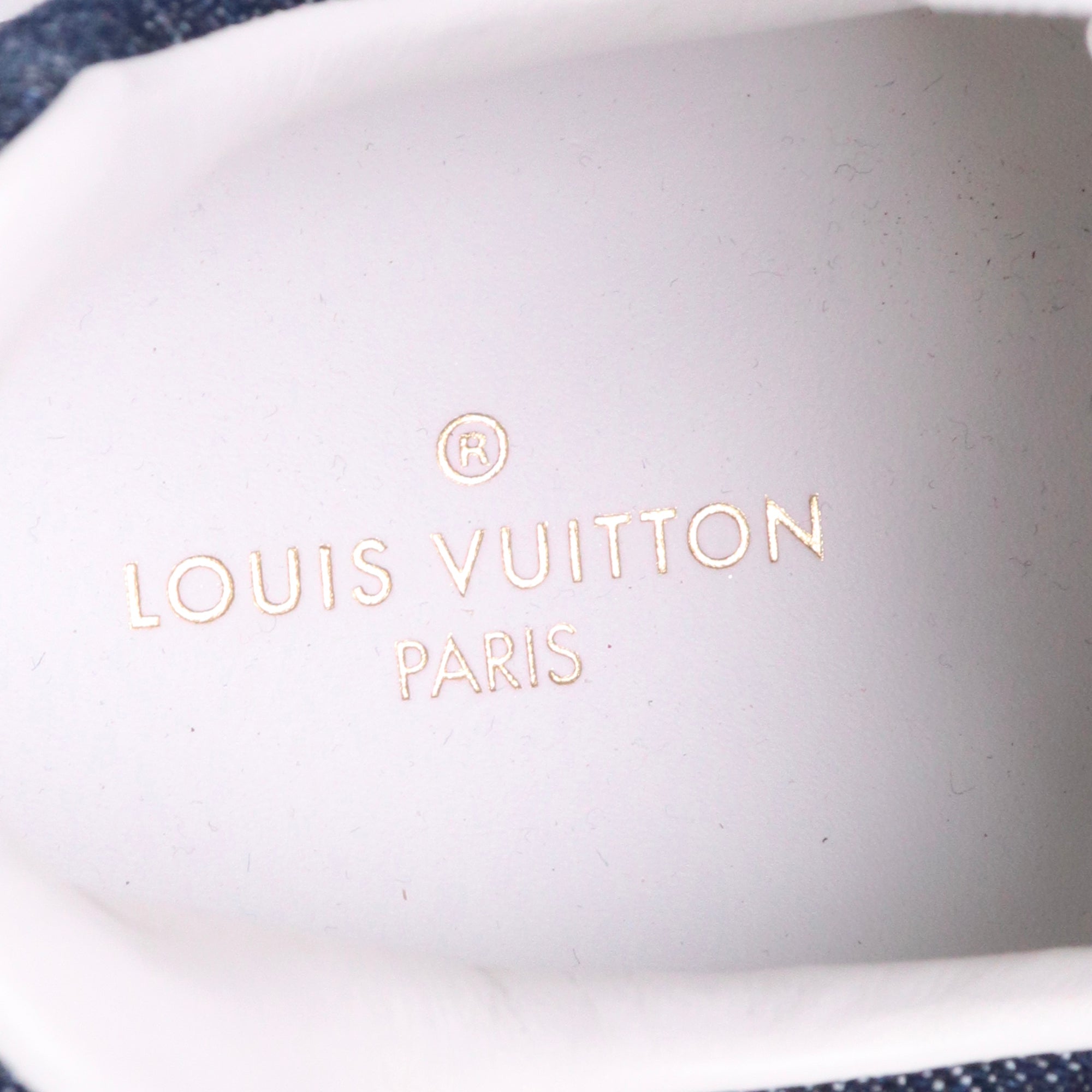 LOUIS VUITTON - Louis Vuitton Fastlane denim sneakers (T43)