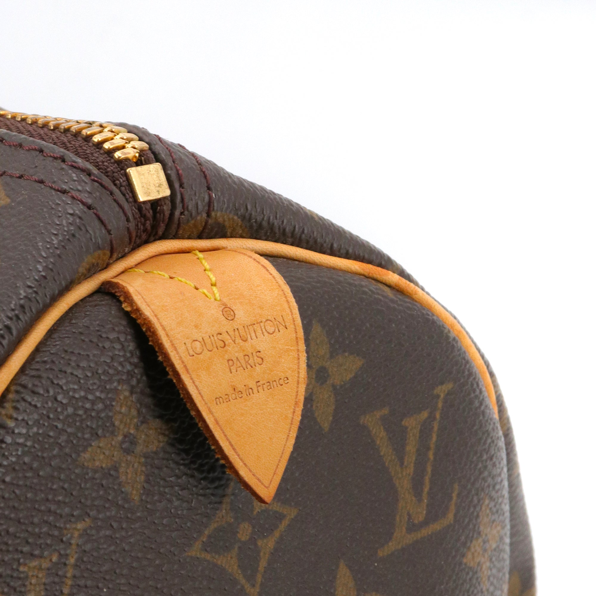 LOUIS VUITTON - Sac de voyage Keepall 45 Louis Vuitton en toile monogrammée
