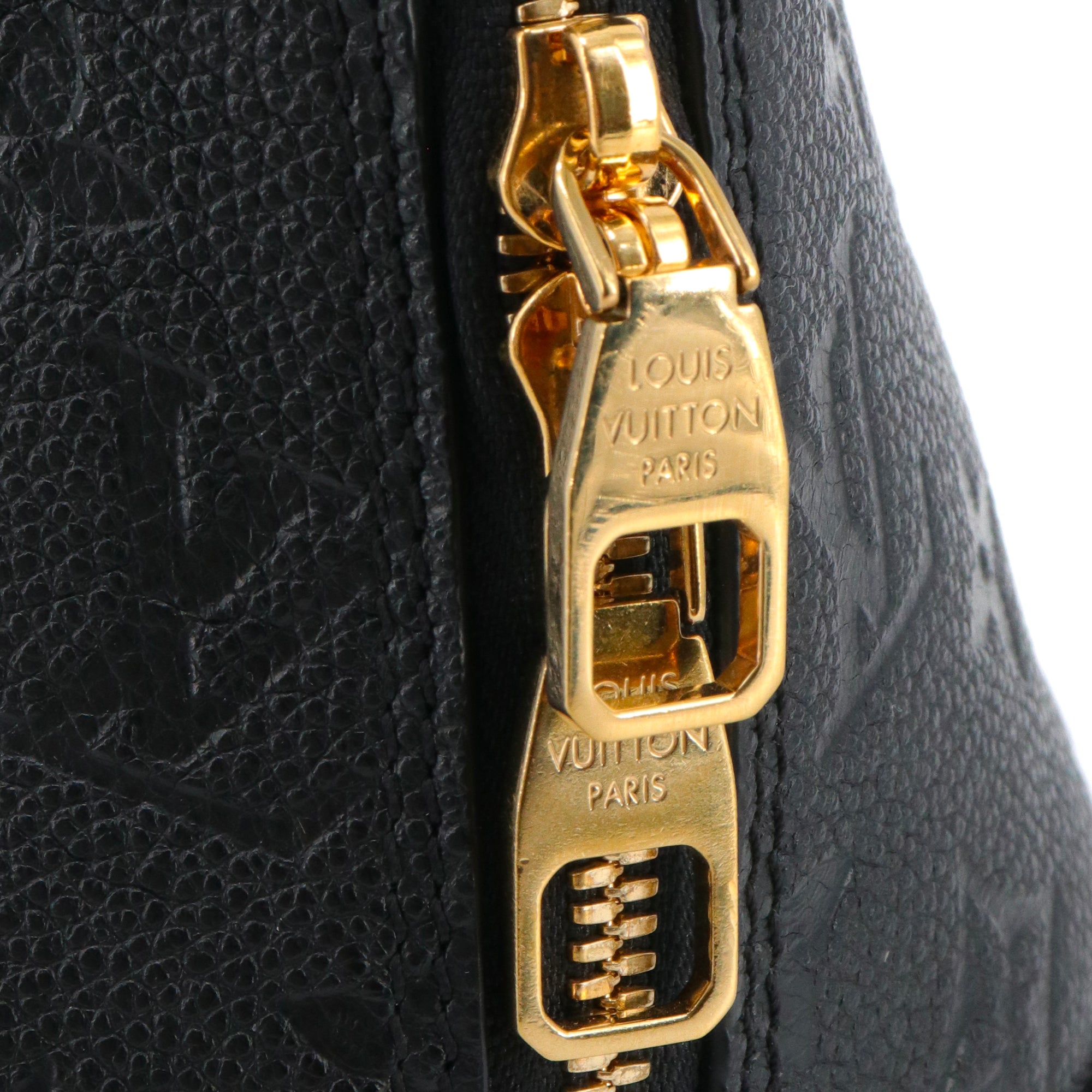LOUIS VUITTON - Sac à main Neo Alma PM Louis Vuitton en cuir empreinte noir