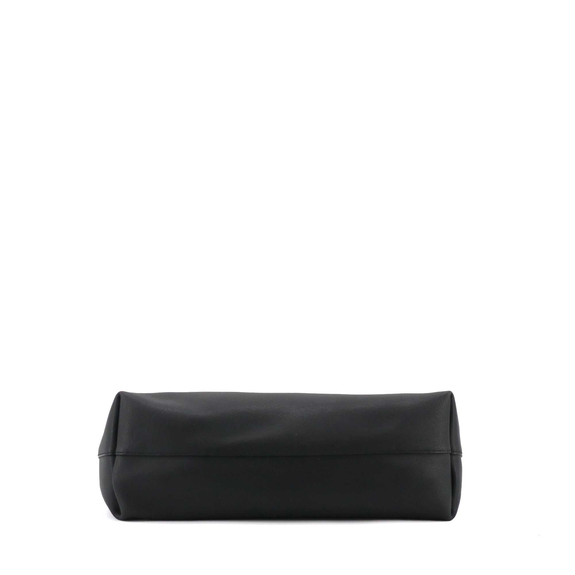 SAINT LAURENT - Sac cabas Shopping E/W Saint Laurent en cuir grainé noir