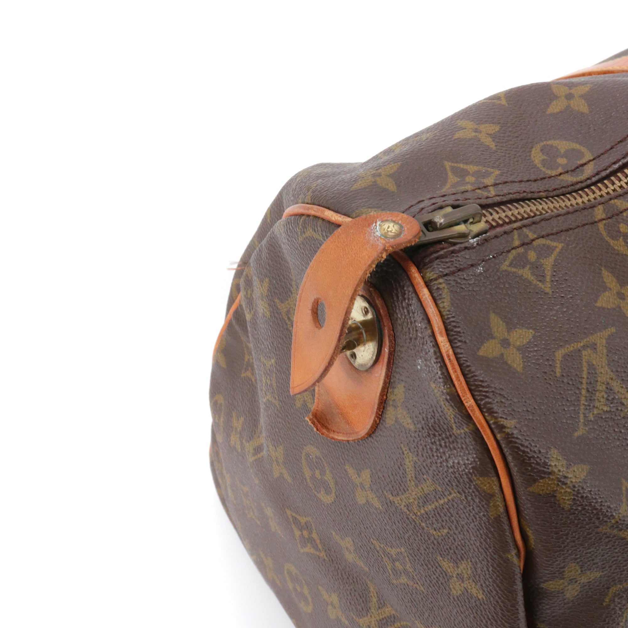 LOUIS VUITTON - Louis Vuitton Keepall 45 travel bag in vintage monogrammed canvas