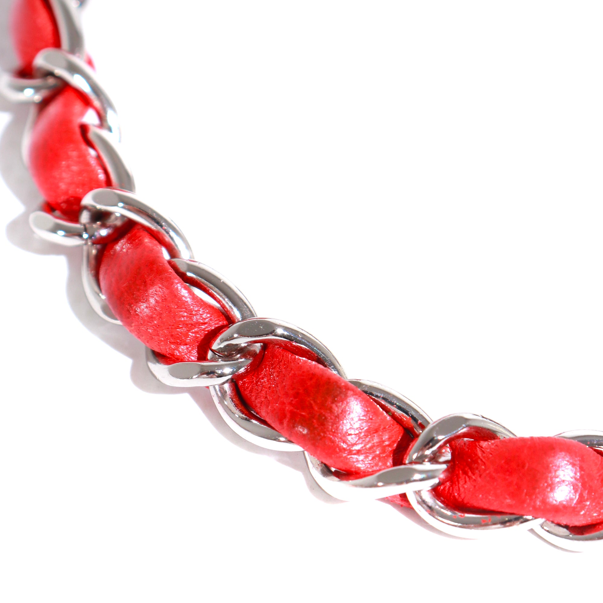 CHANEL - Sac à main Timeless Mini Rectangle en cuir rouge