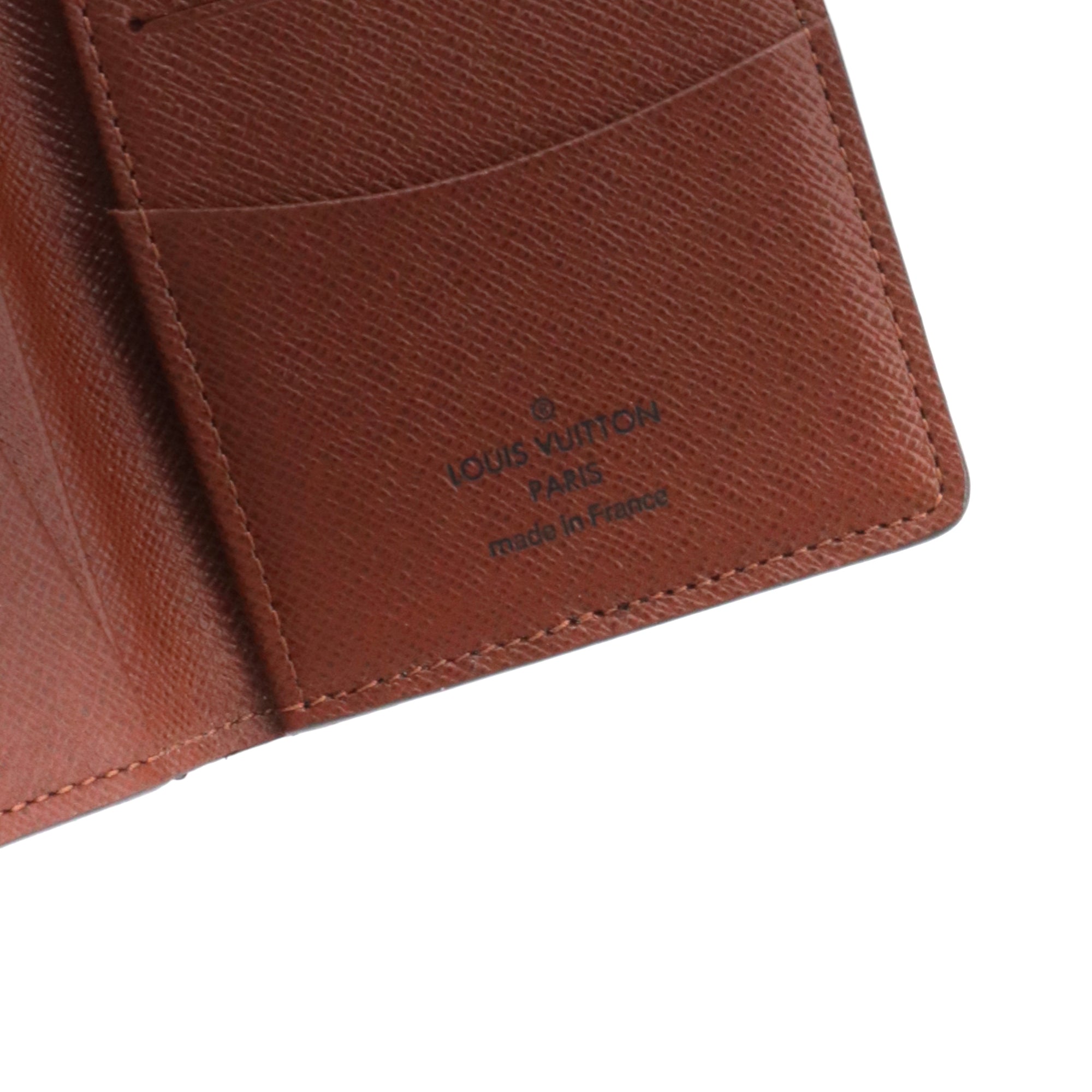 LOUIS VUITTON - Louis Vuitton Pocket Organizer Card Holder in Monogrammed Canvas